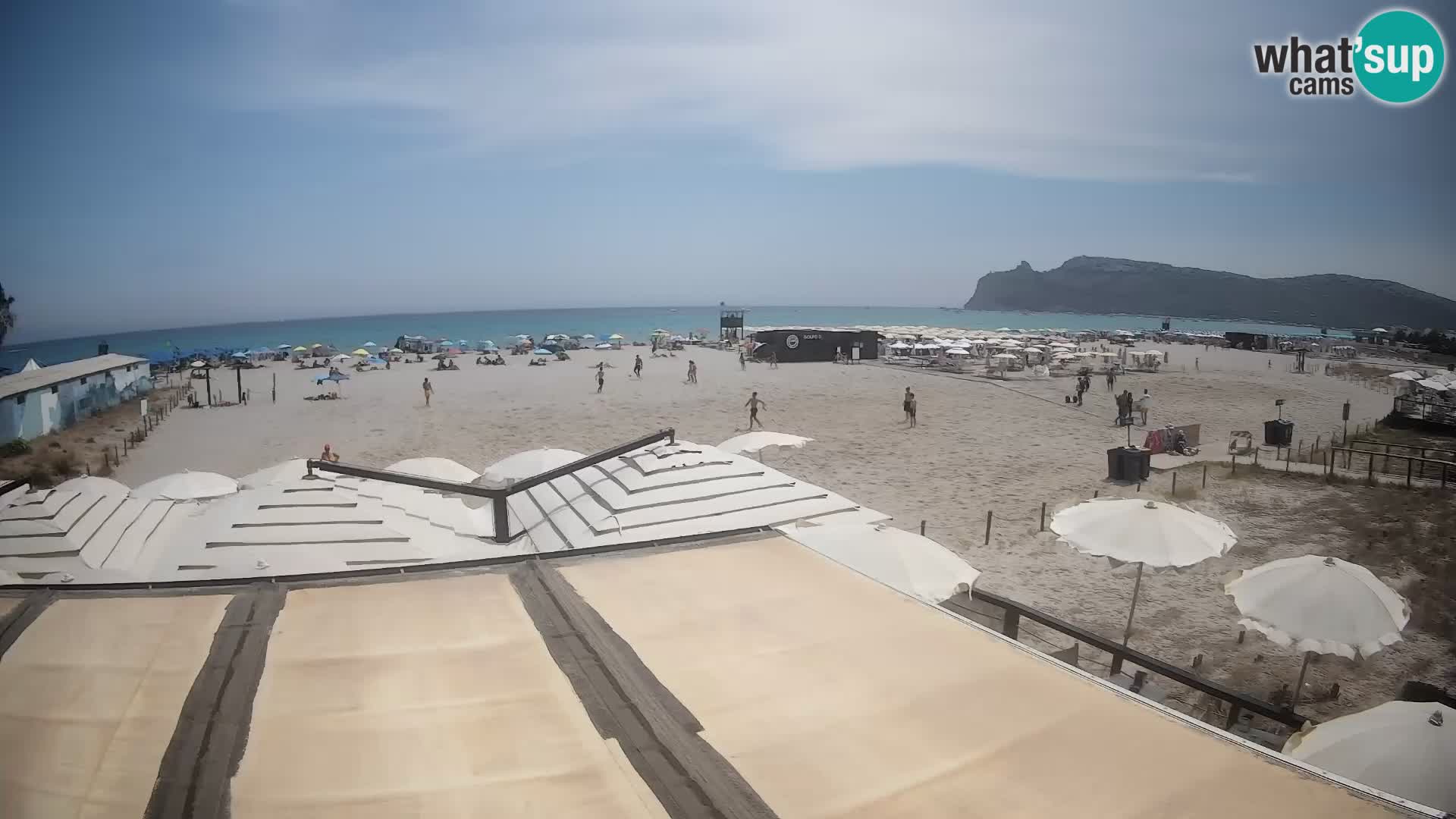 Poetto beach webcam | Cagliari | Sardinija