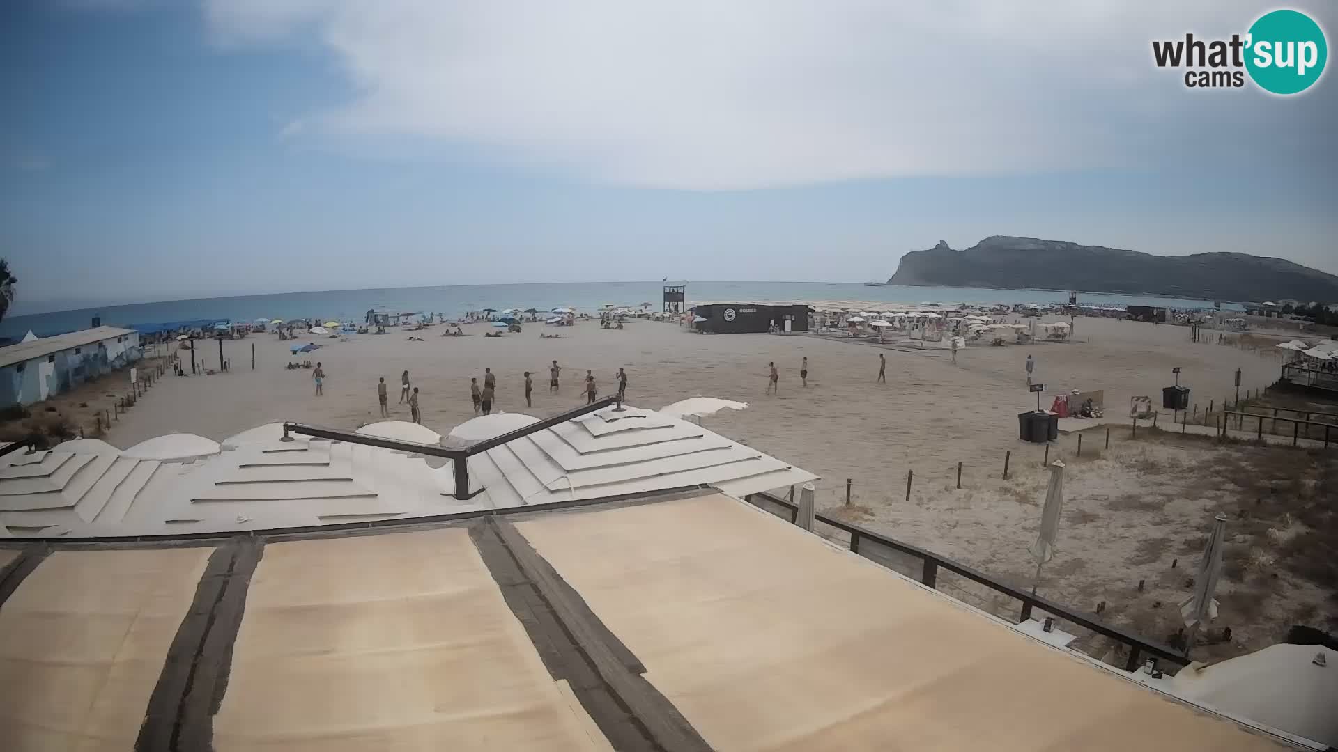 Poetto beach webcam | Cagliari | Sardinia