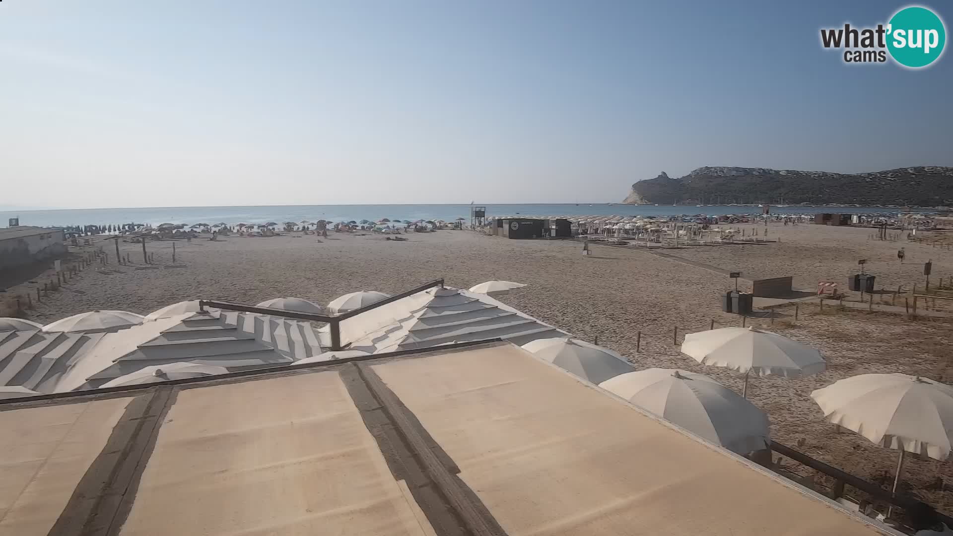 Poetto beach webcam | Cagliari | Sardinia
