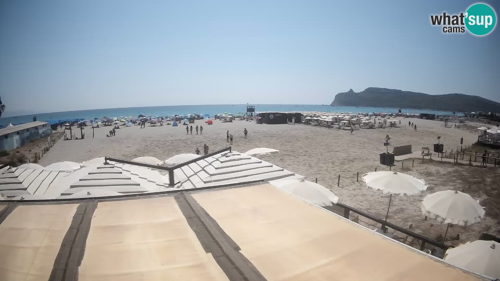 Webcam plage de Poetto | Cagliari | Sardaigne