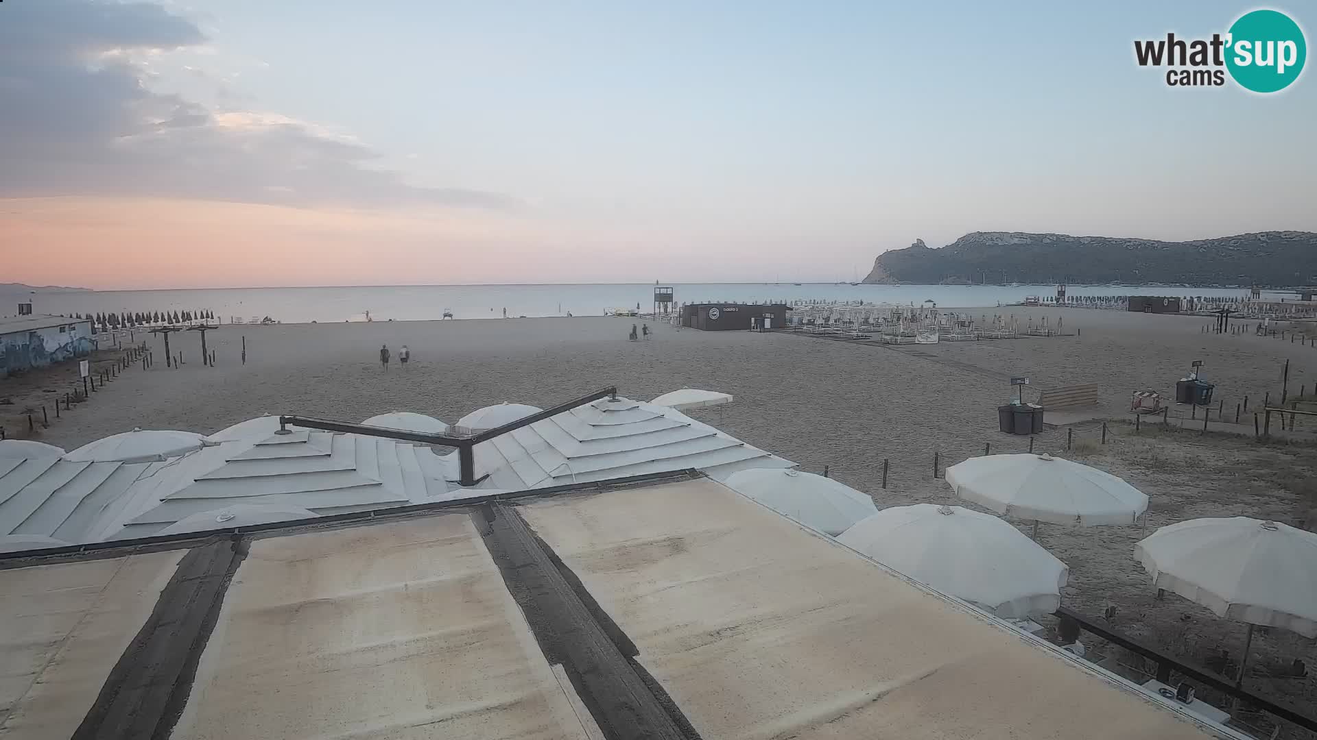 Poetto beach webcam | Cagliari | Sardinija