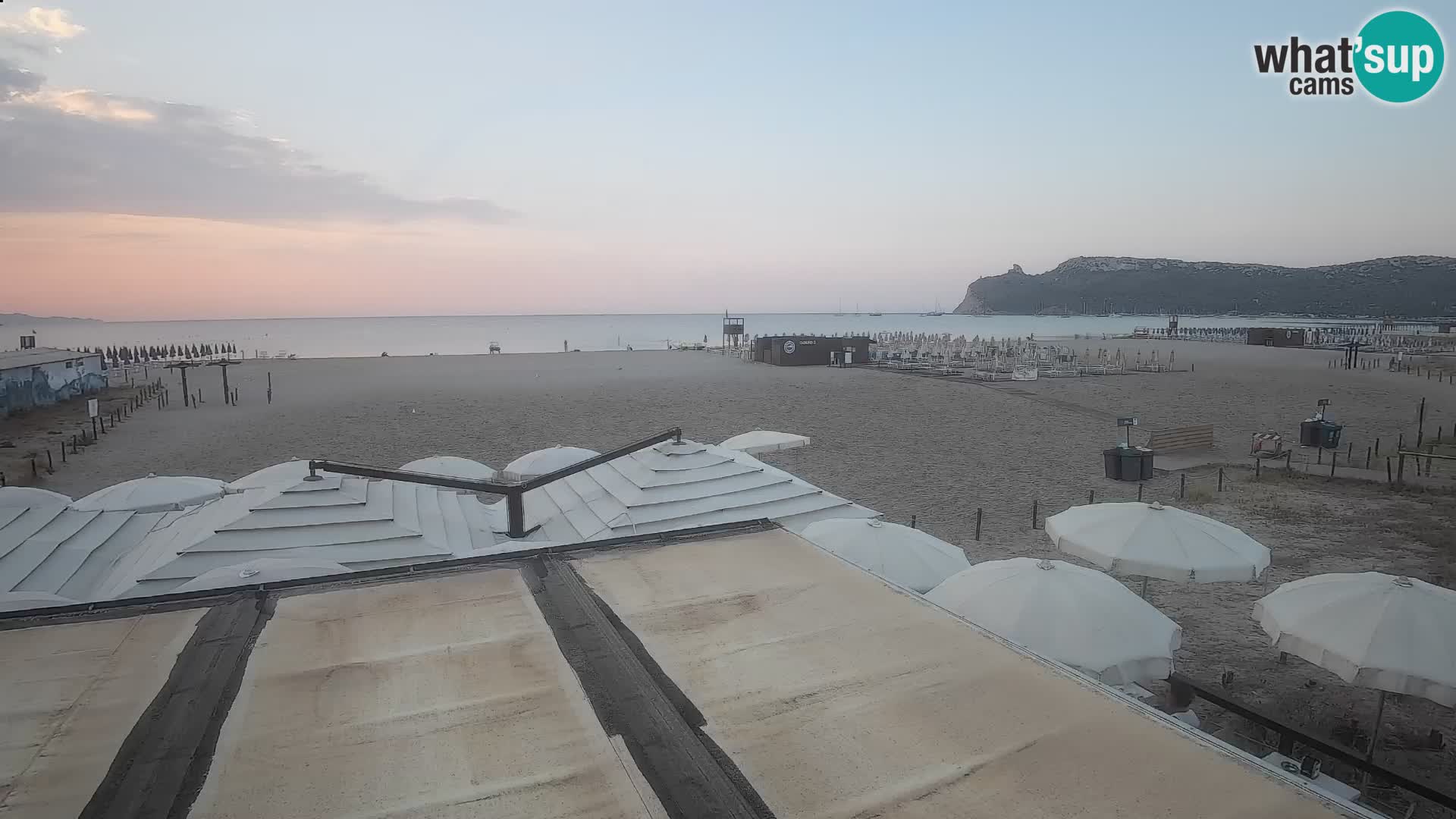 Poetto beach webcam | Cagliari | Sardinia