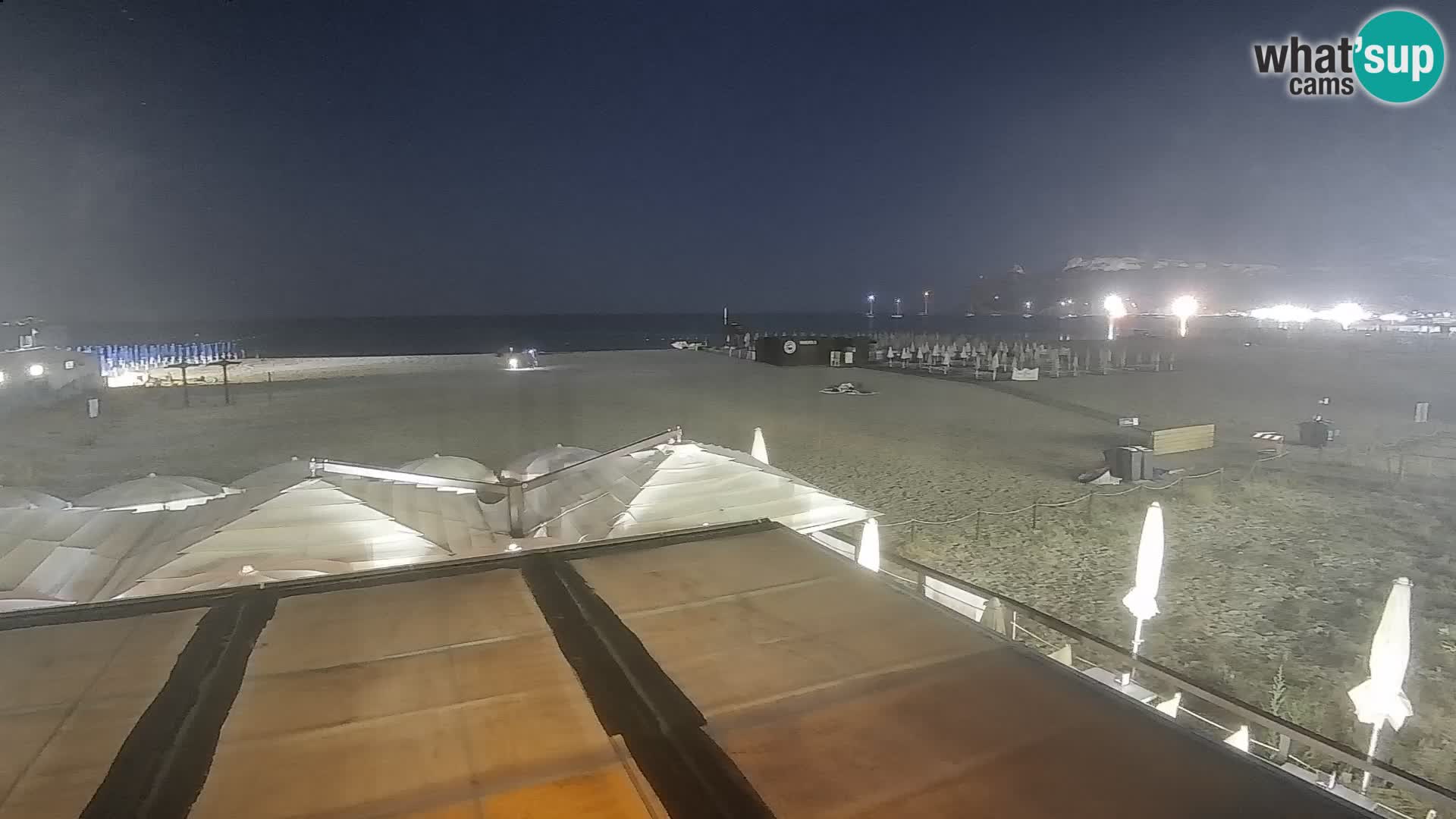 Poetto beach webcam | Cagliari | Sardinia