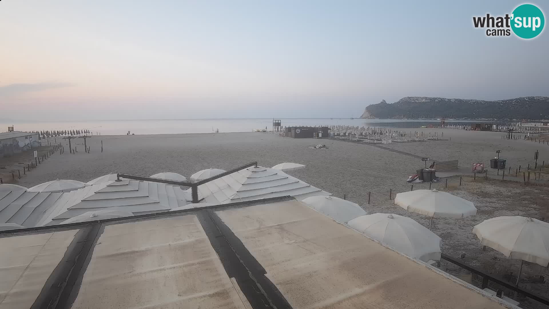 Webcam plage de Poetto | Cagliari | Sardaigne