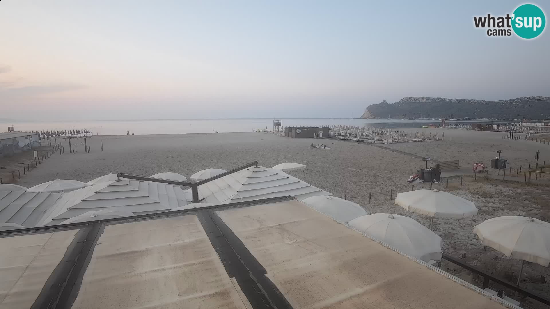 Webcam plage de Poetto | Cagliari | Sardaigne