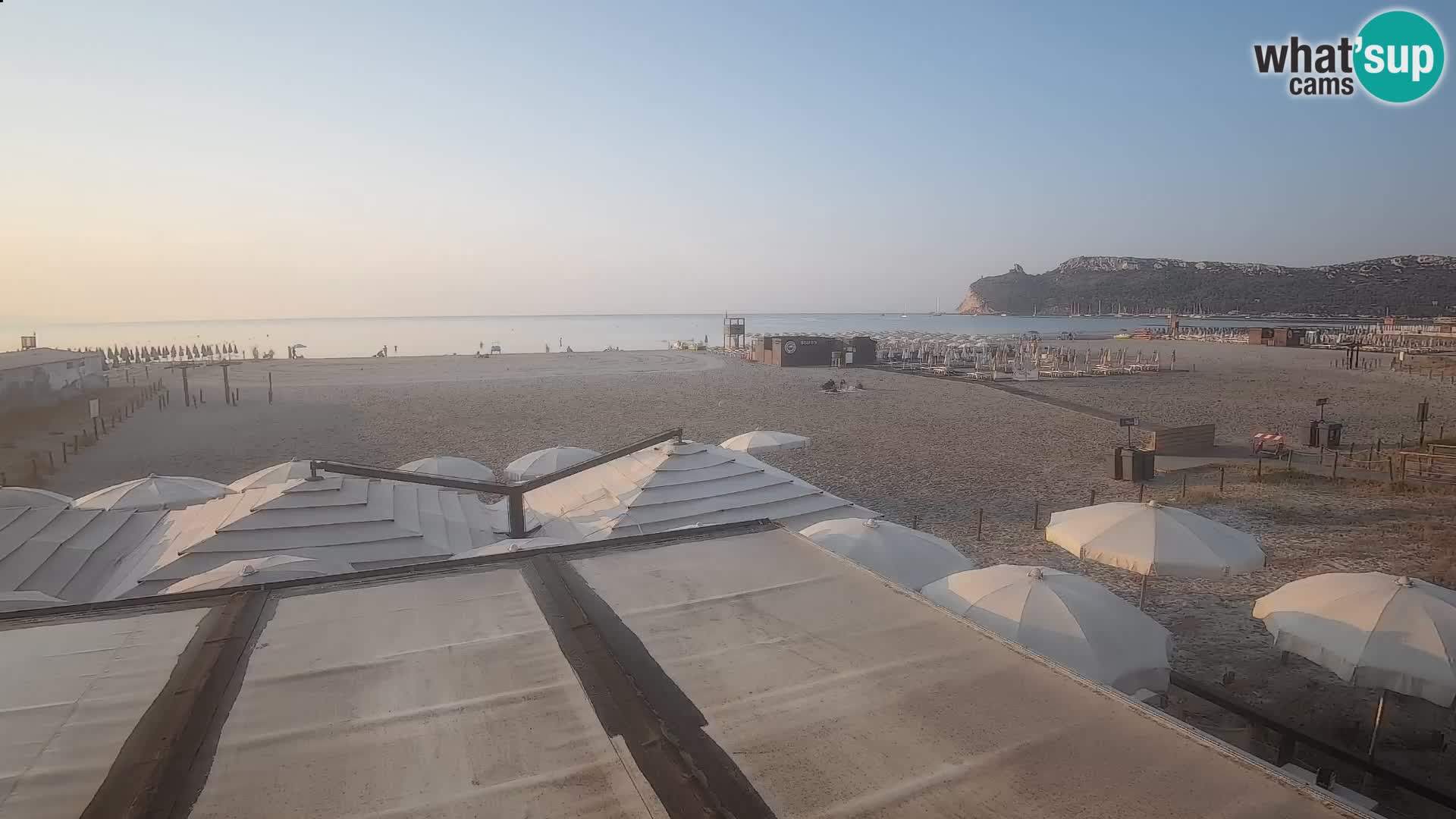 Poetto Strand Webcam | Cagliari | Sardinien