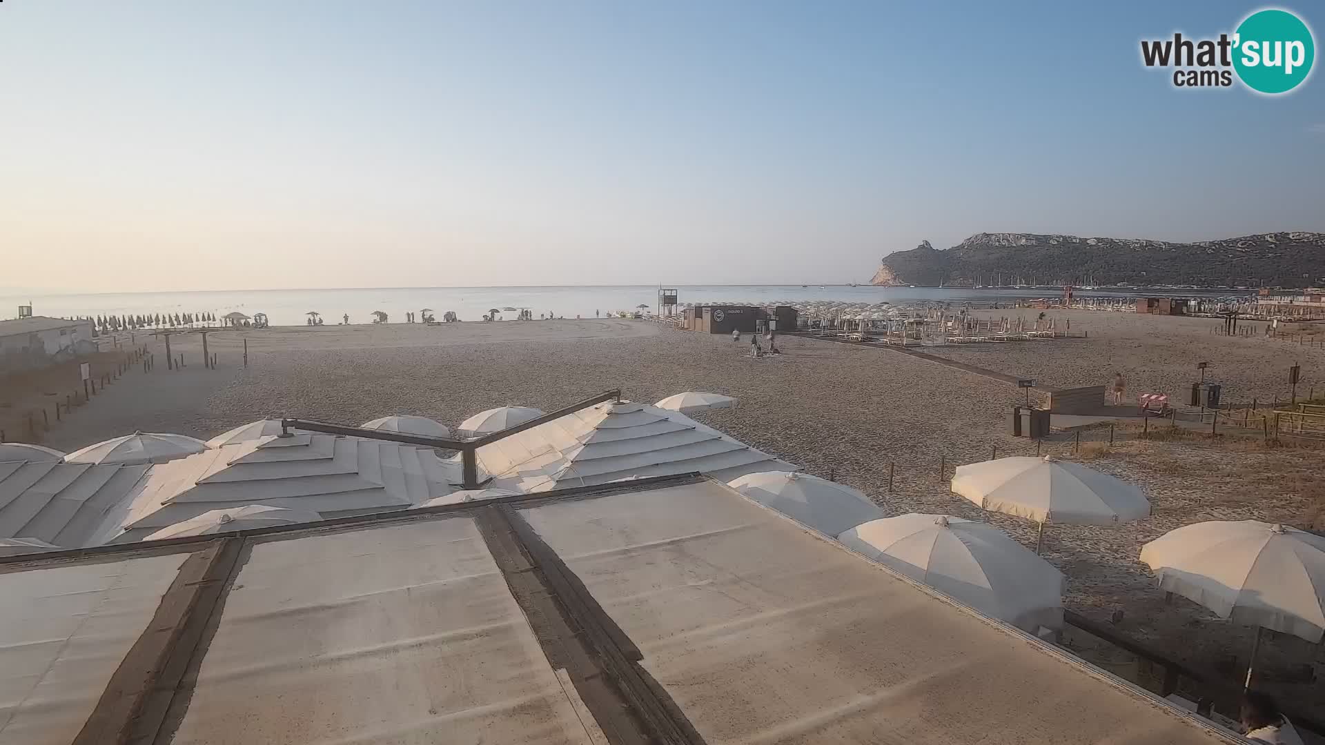 Webcam plage de Poetto | Cagliari | Sardaigne