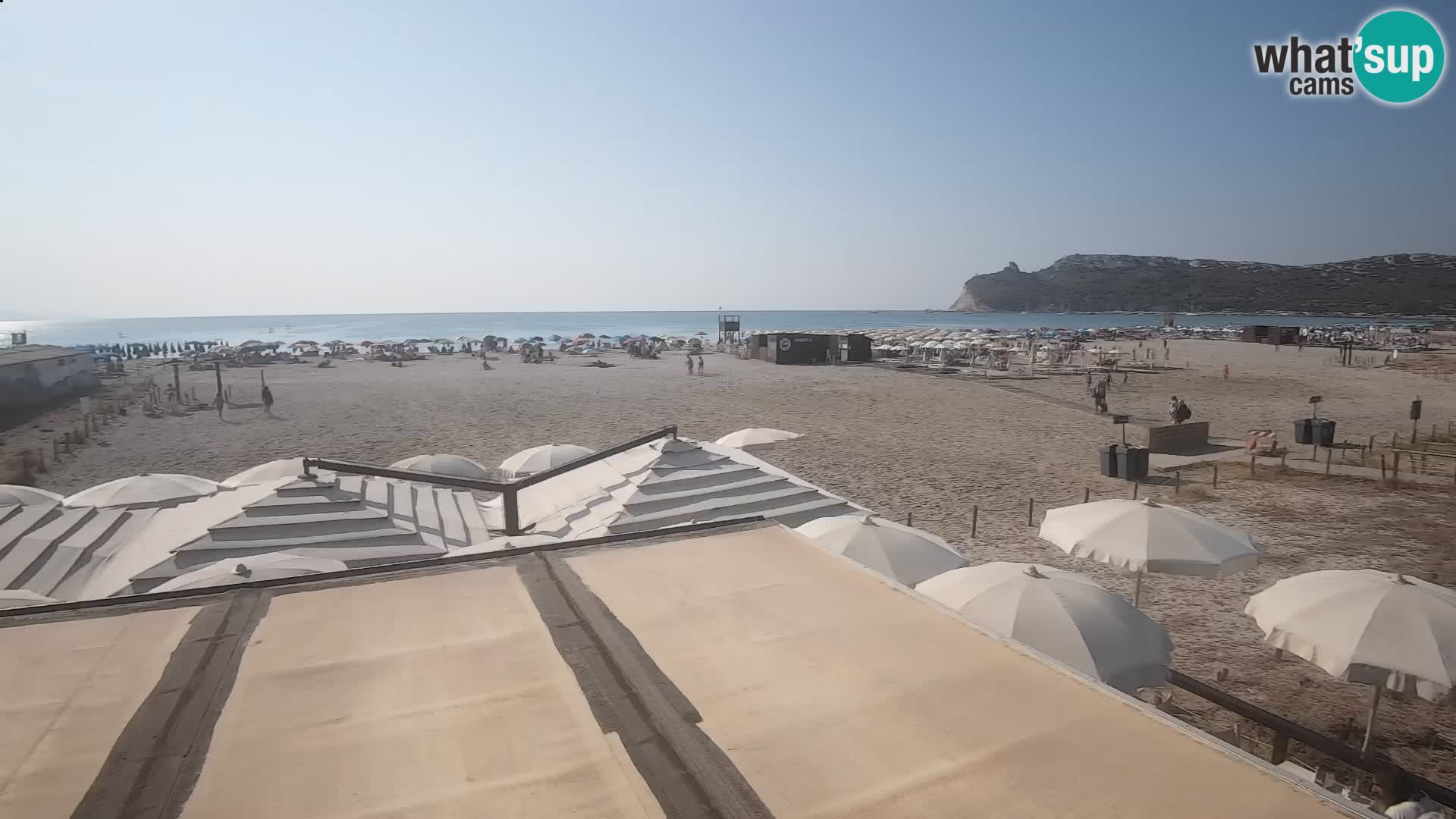 Poetto Strand Webcam | Cagliari | Sardinien