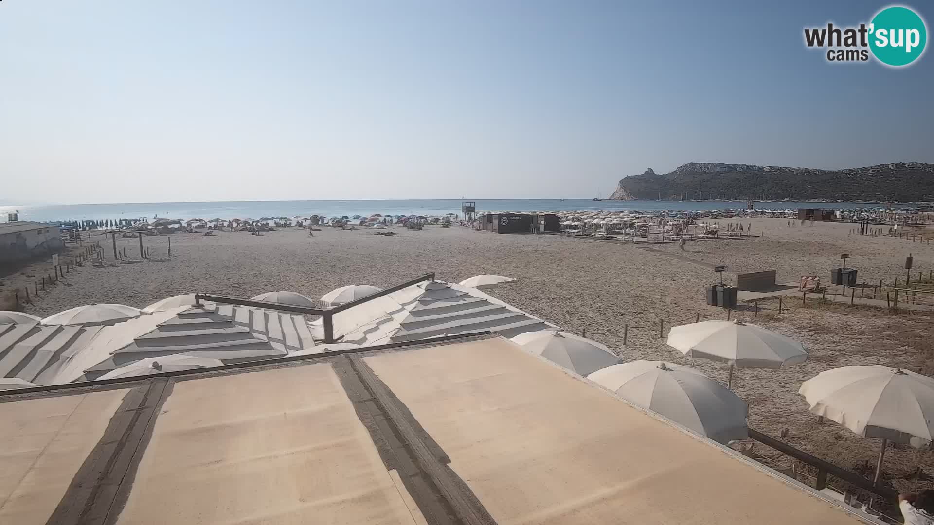 Poetto Strand Webcam | Cagliari | Sardinien