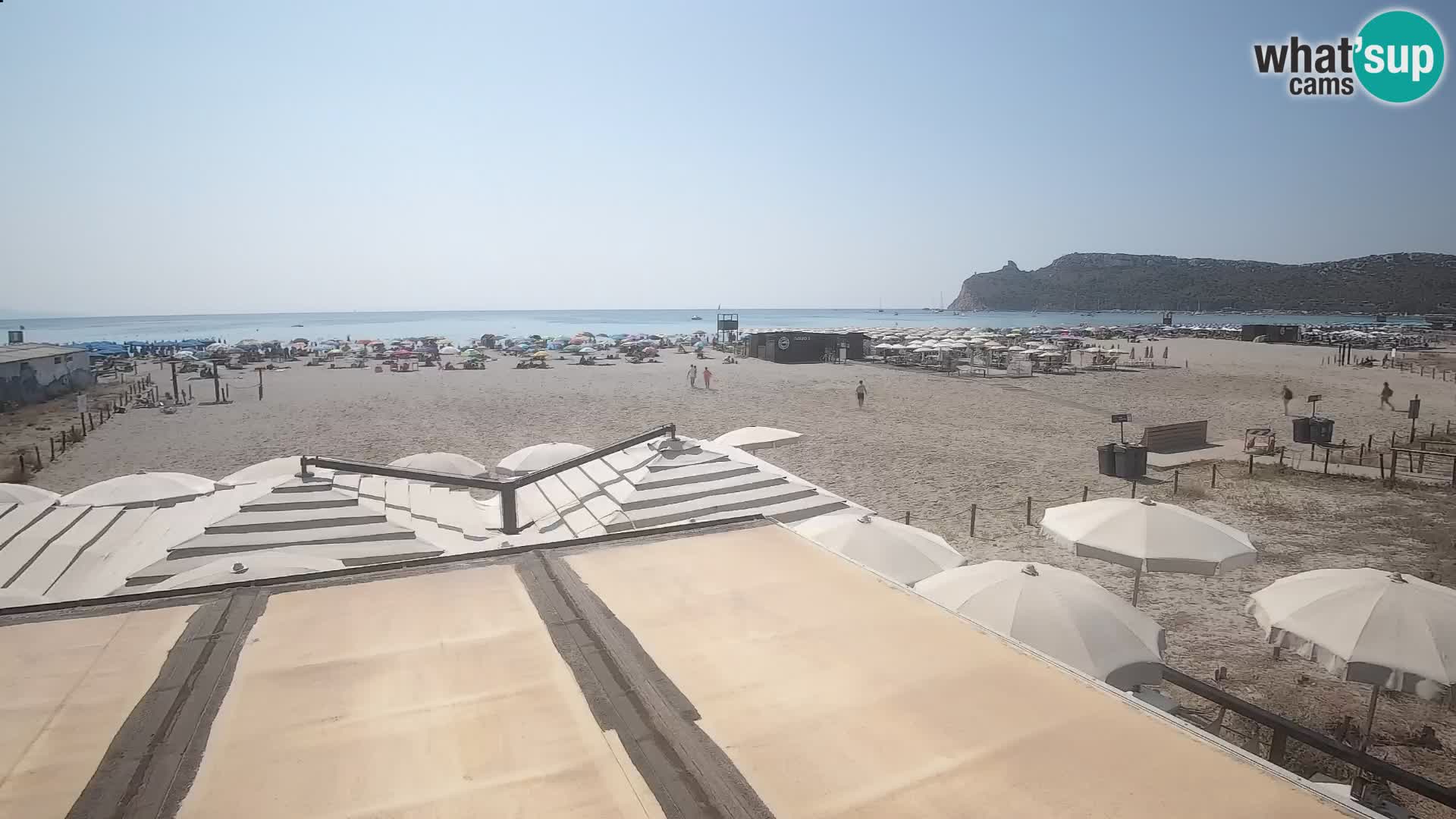Poetto Strand Webcam | Cagliari | Sardinien