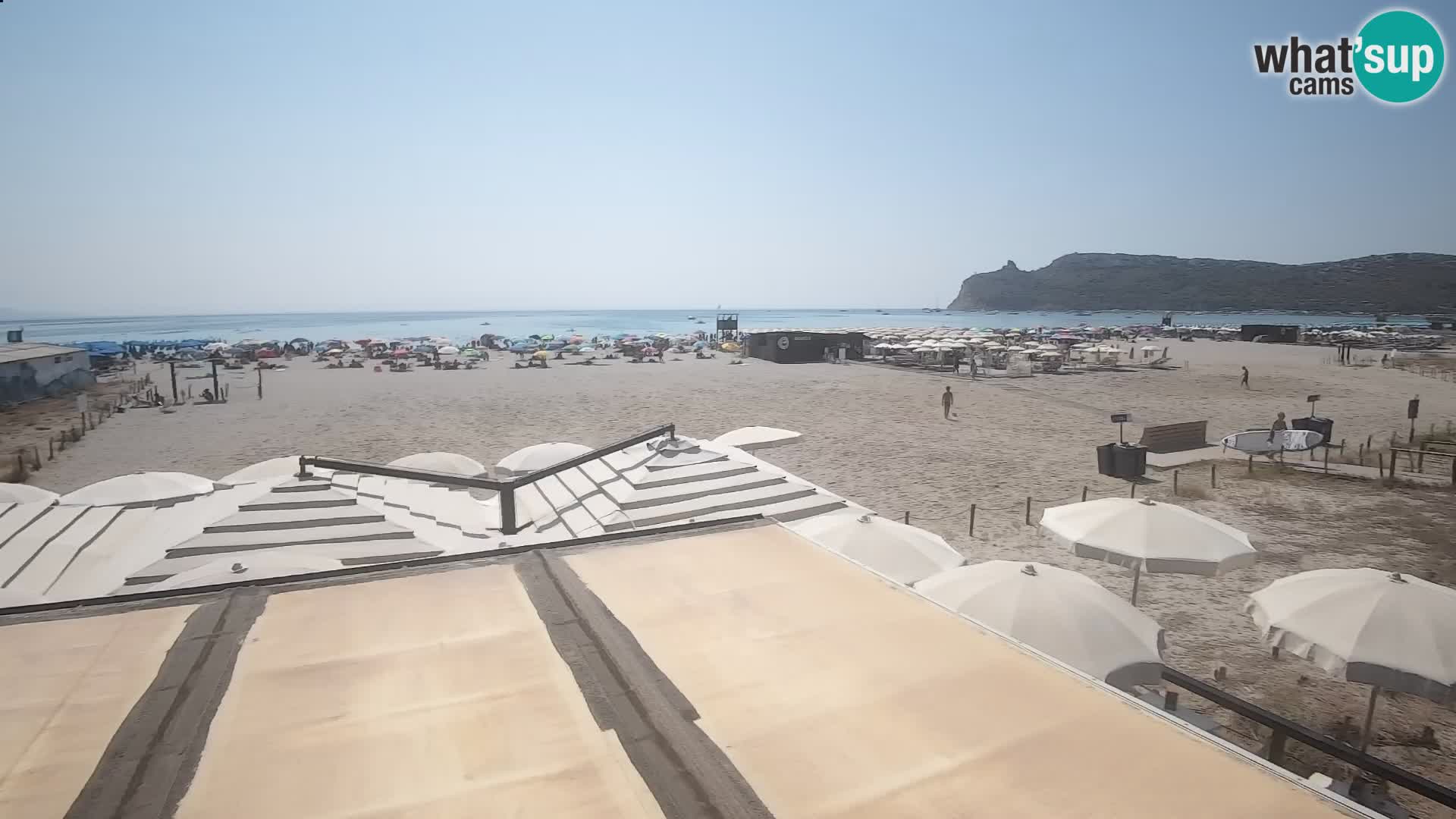 Poetto Strand Webcam | Cagliari | Sardinien