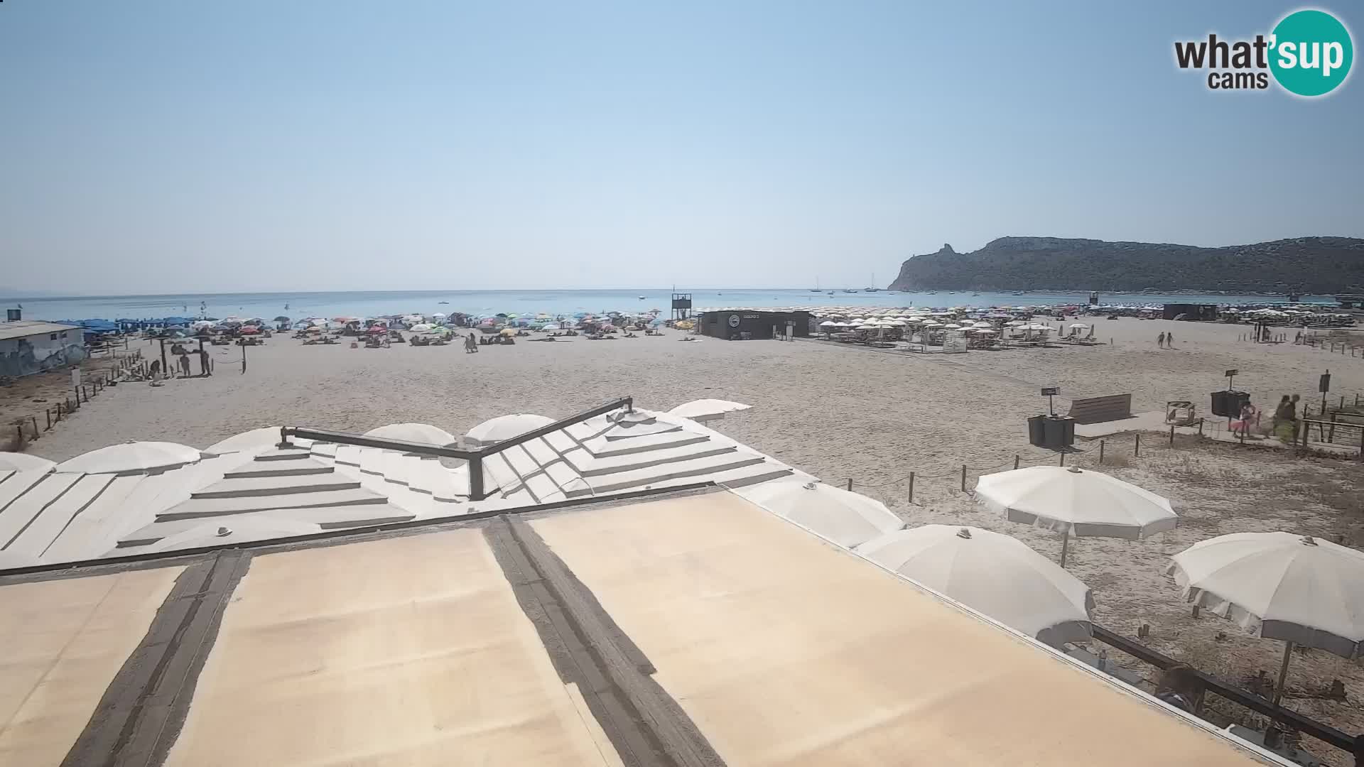 Poetto Strand Webcam | Cagliari | Sardinien