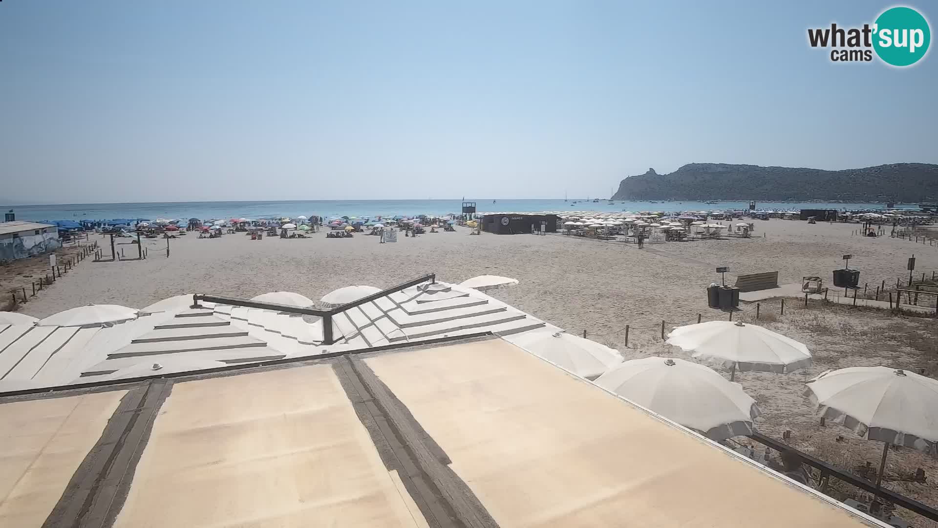 Poetto Strand Webcam | Cagliari | Sardinien
