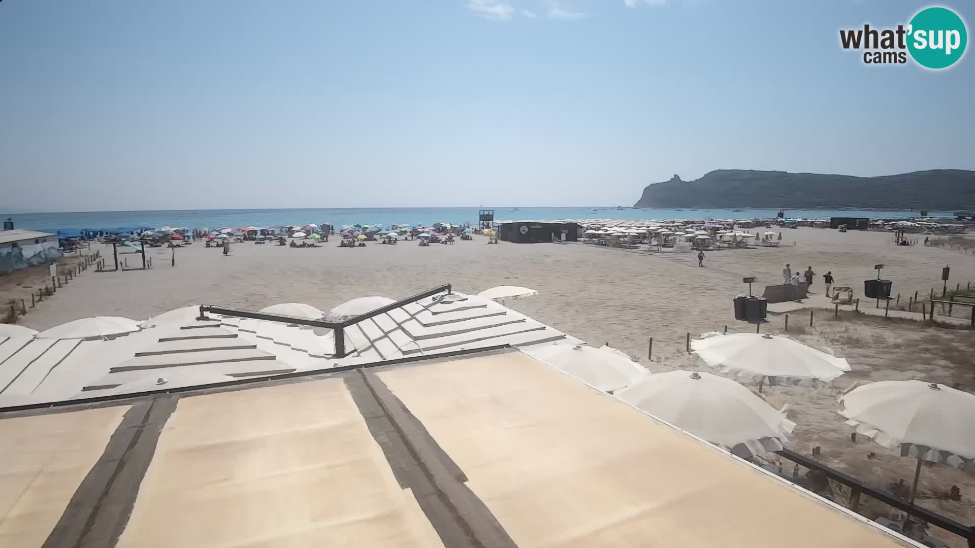 Poetto Strand Webcam | Cagliari | Sardinien
