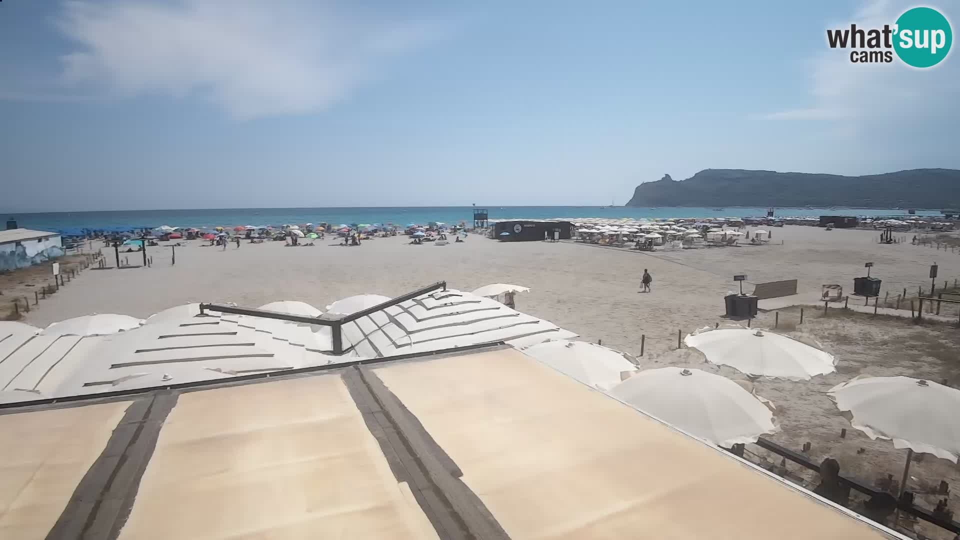 Poetto Strand Webcam | Cagliari | Sardinien
