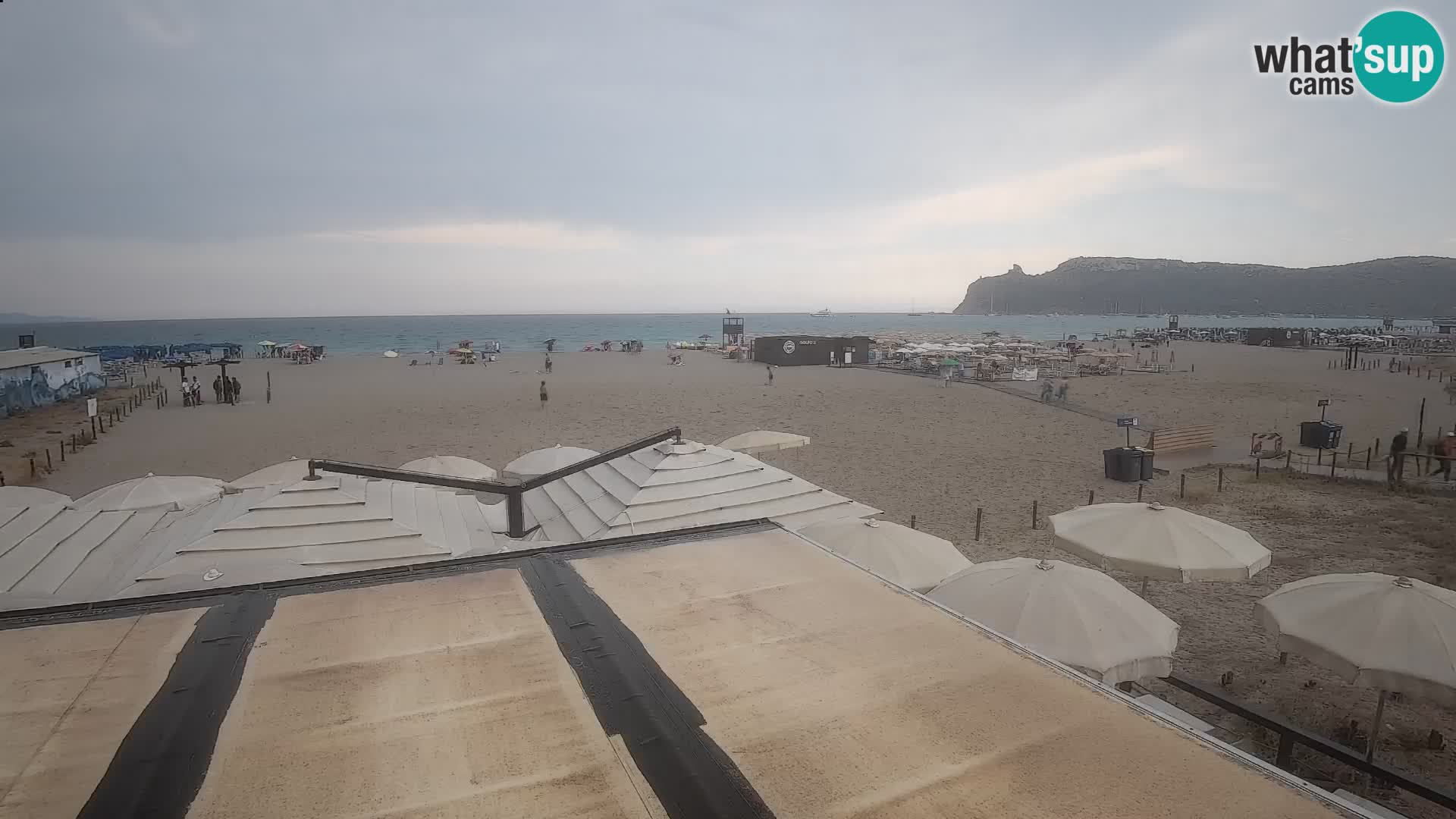 Poetto Strand Webcam | Cagliari | Sardinien