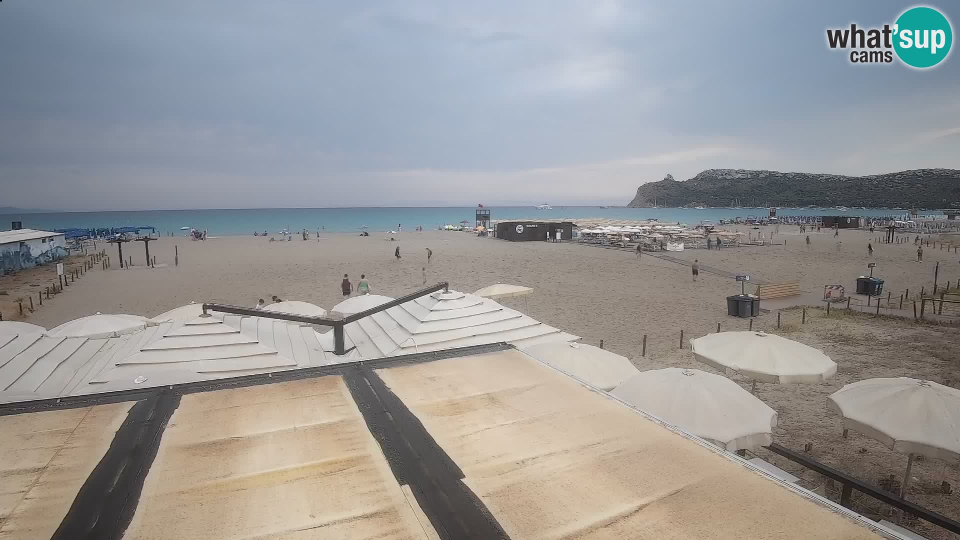 Poetto beach webcam | Cagliari | Sardinia
