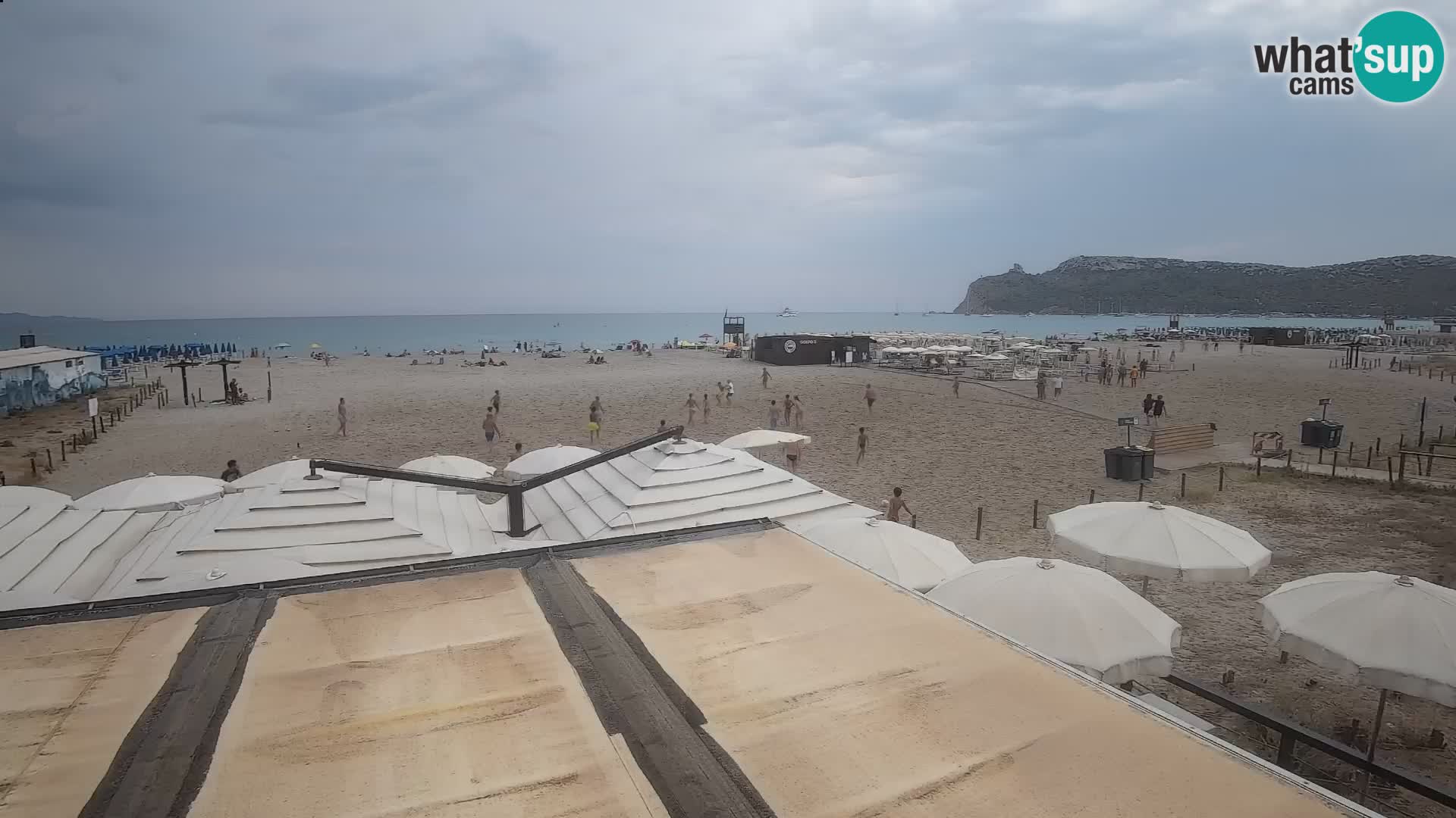 Poetto beach webcam | Cagliari | Sardinia
