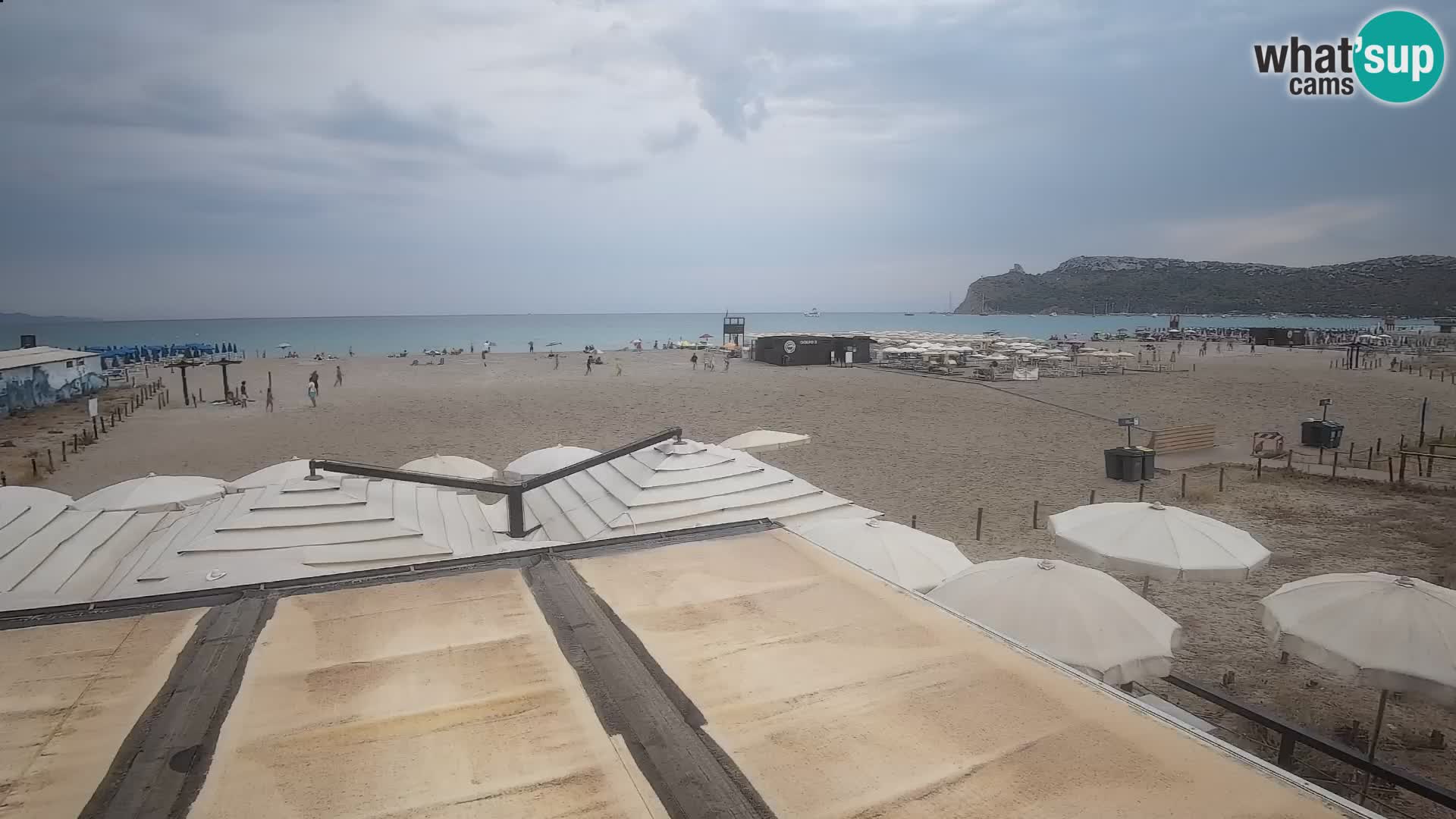 Webcam plage de Poetto | Cagliari | Sardaigne