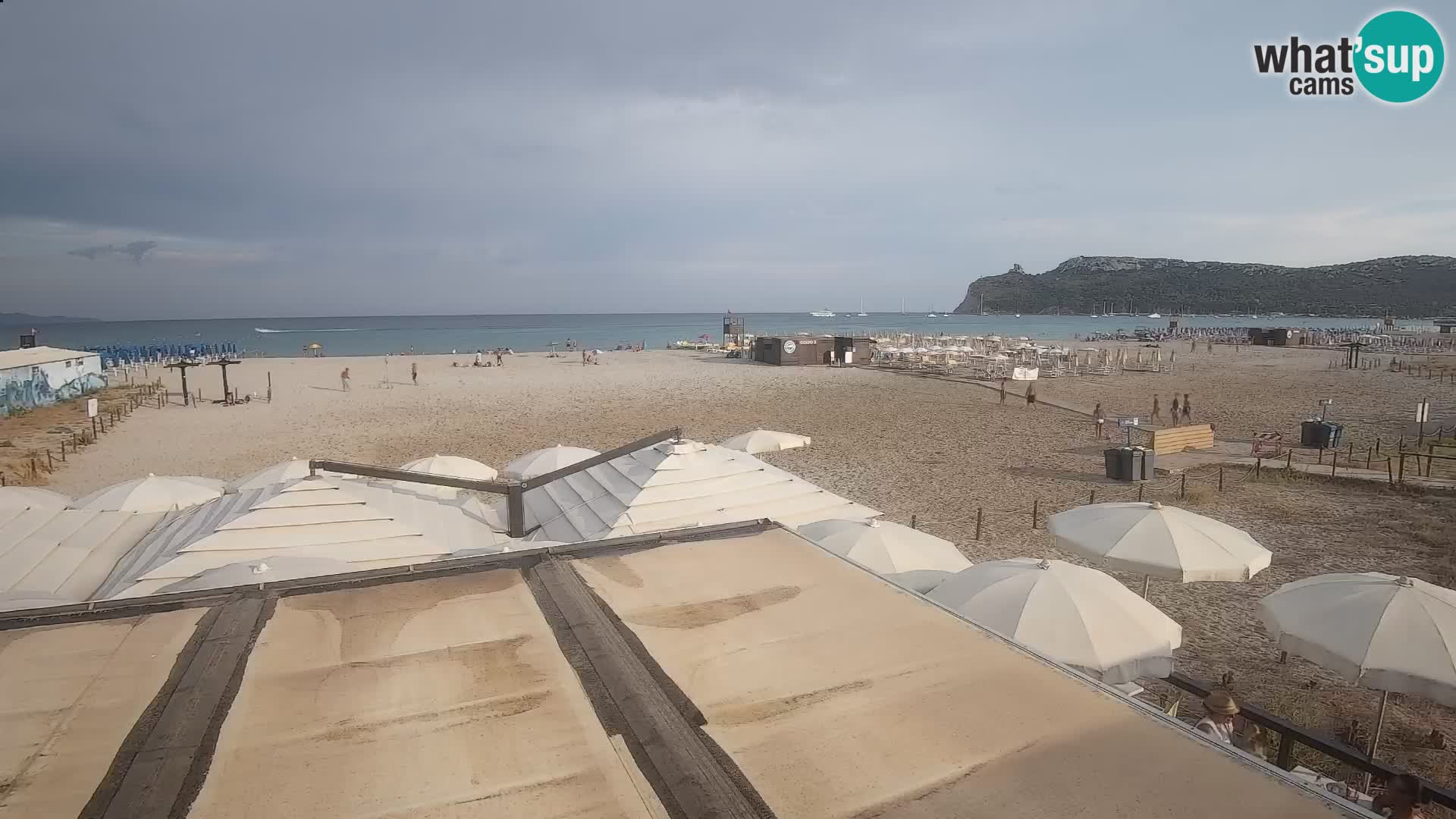 Webcam spiaggia del Poetto | Cagliari | Sardegna