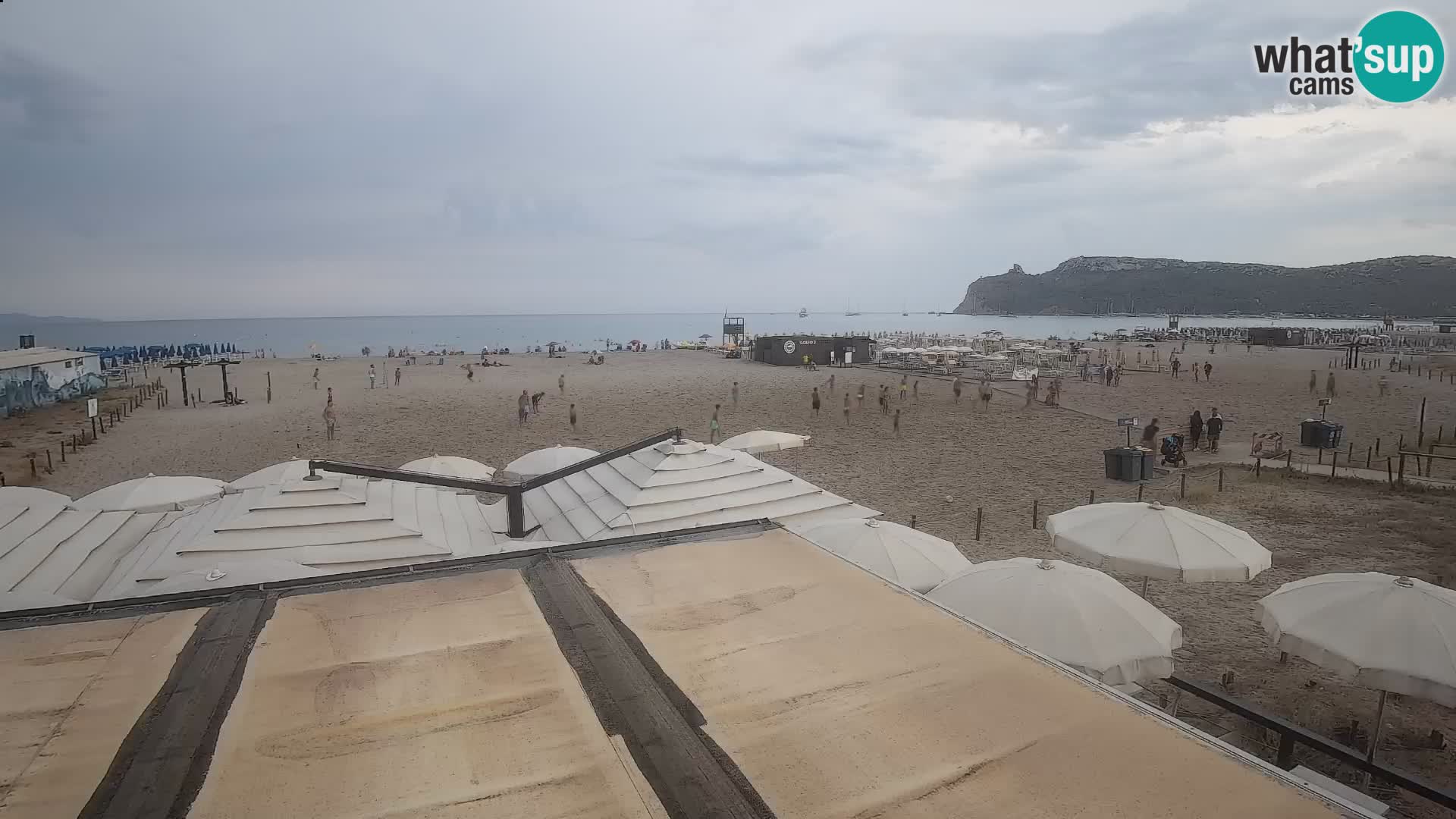 Webcam plage de Poetto | Cagliari | Sardaigne