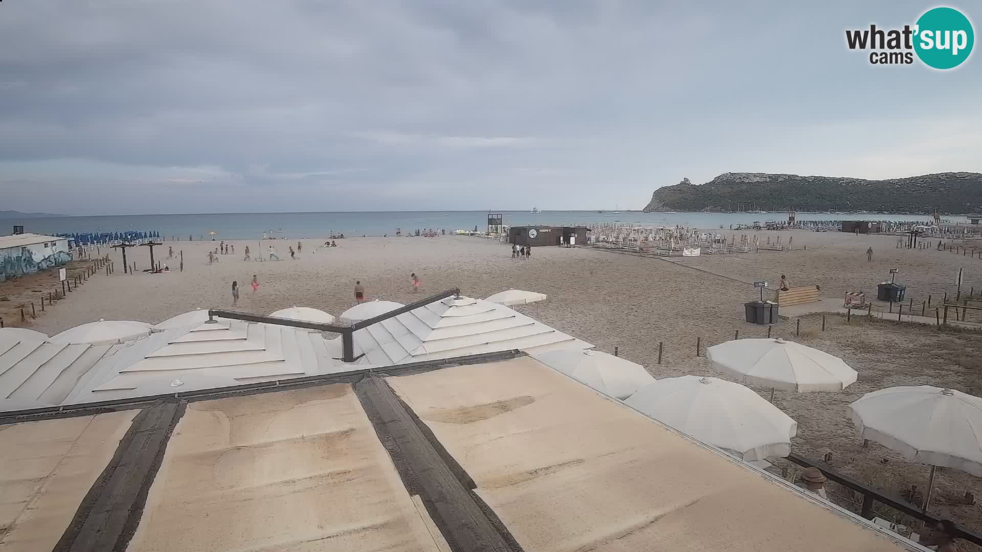 Poetto beach webcam | Cagliari | Sardinija