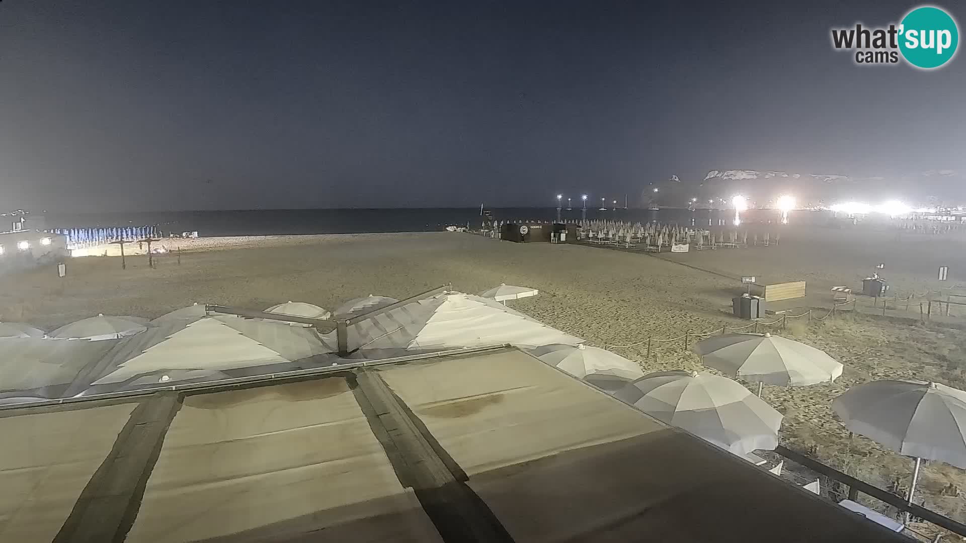 Poetto Strand Webcam | Cagliari | Sardinien