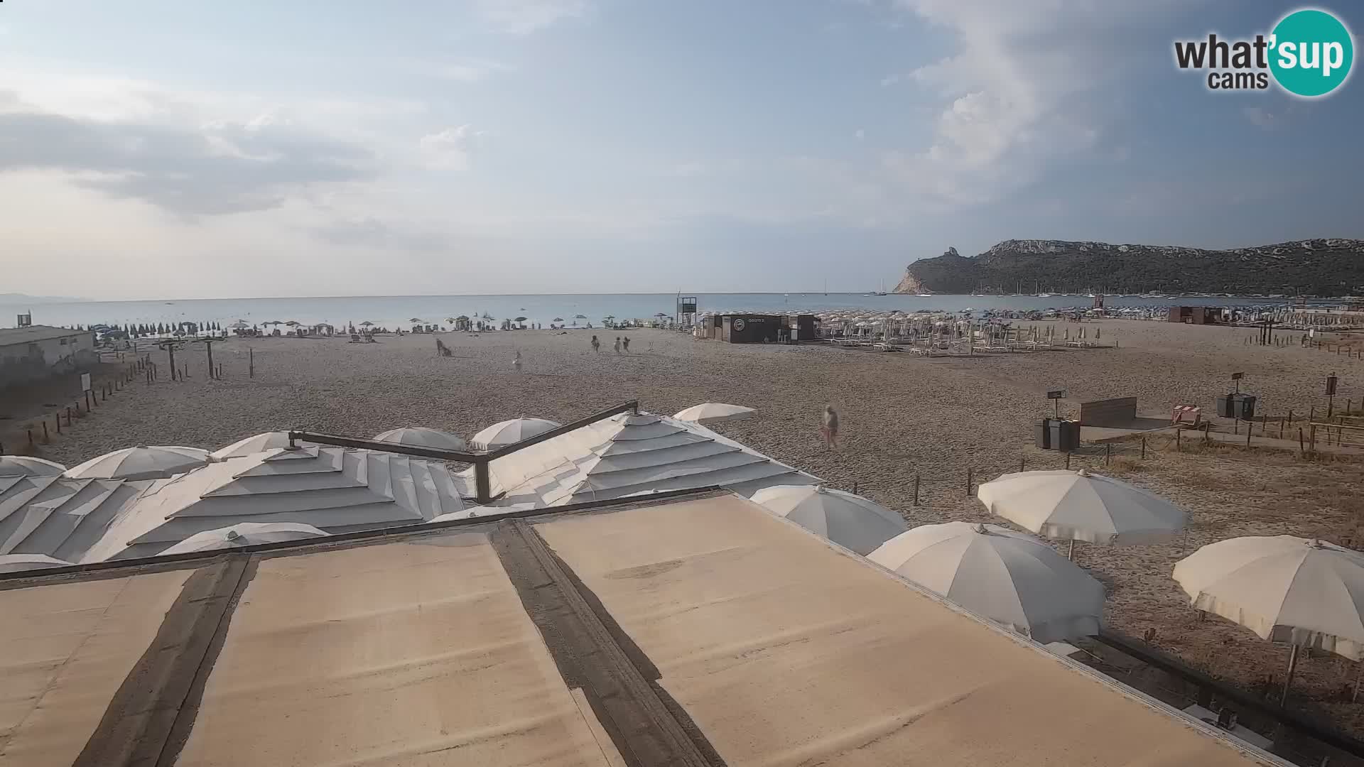 Poetto beach webcam | Cagliari | Sardinia