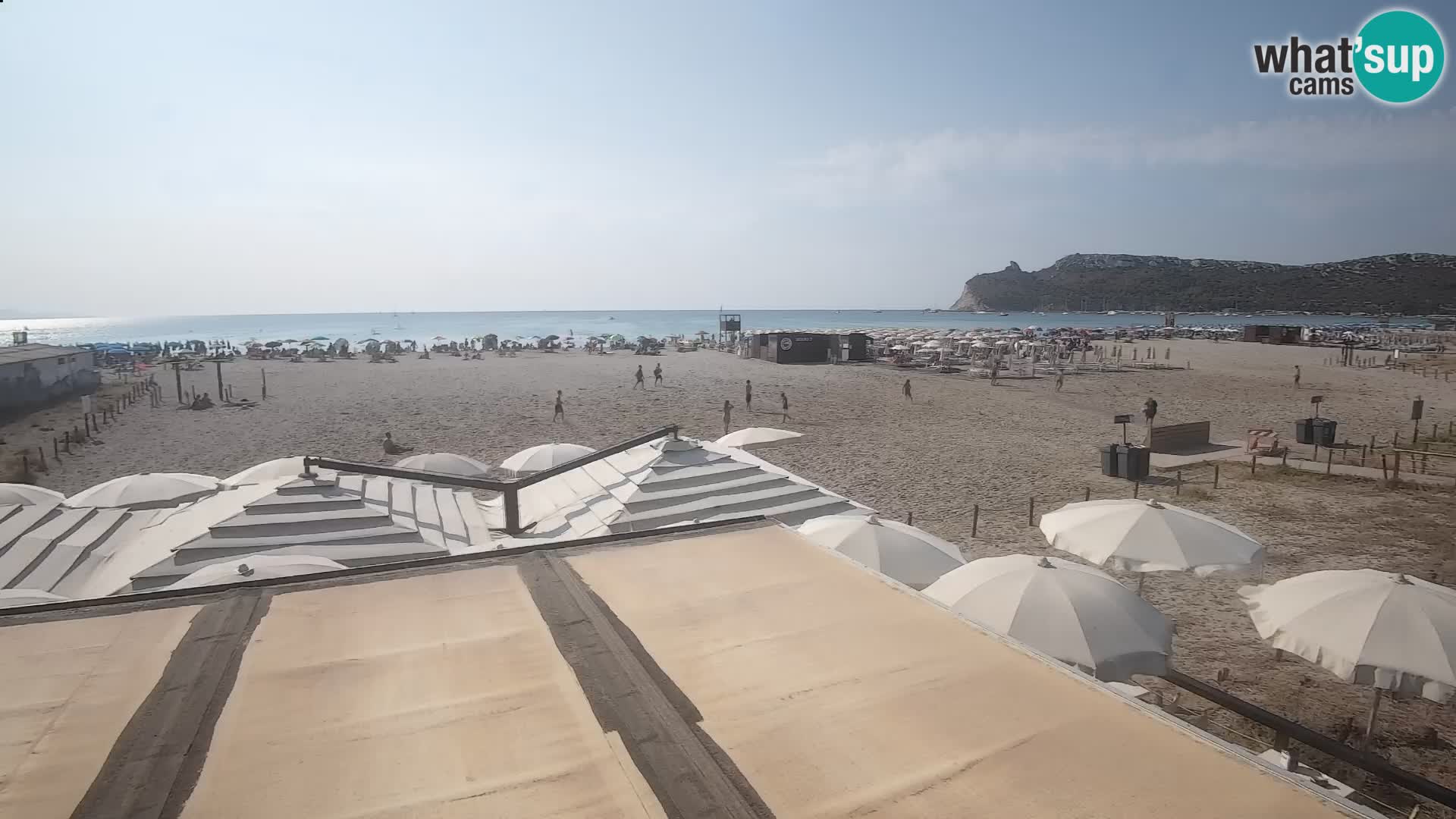 Poetto beach webcam | Cagliari | Sardinija