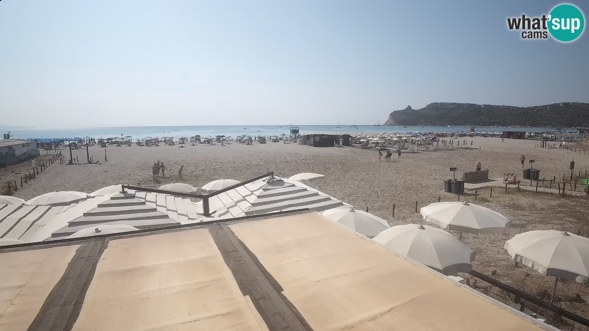 Poetto beach webcam | Cagliari | Sardinia