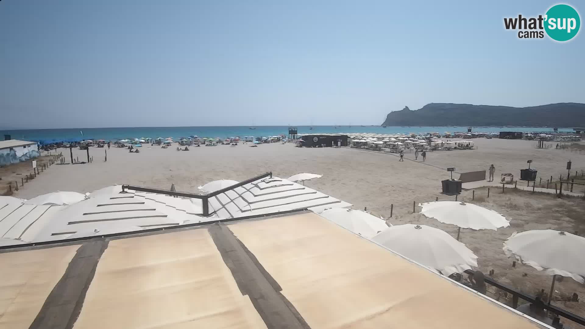 Poetto Strand Webcam | Cagliari | Sardinien