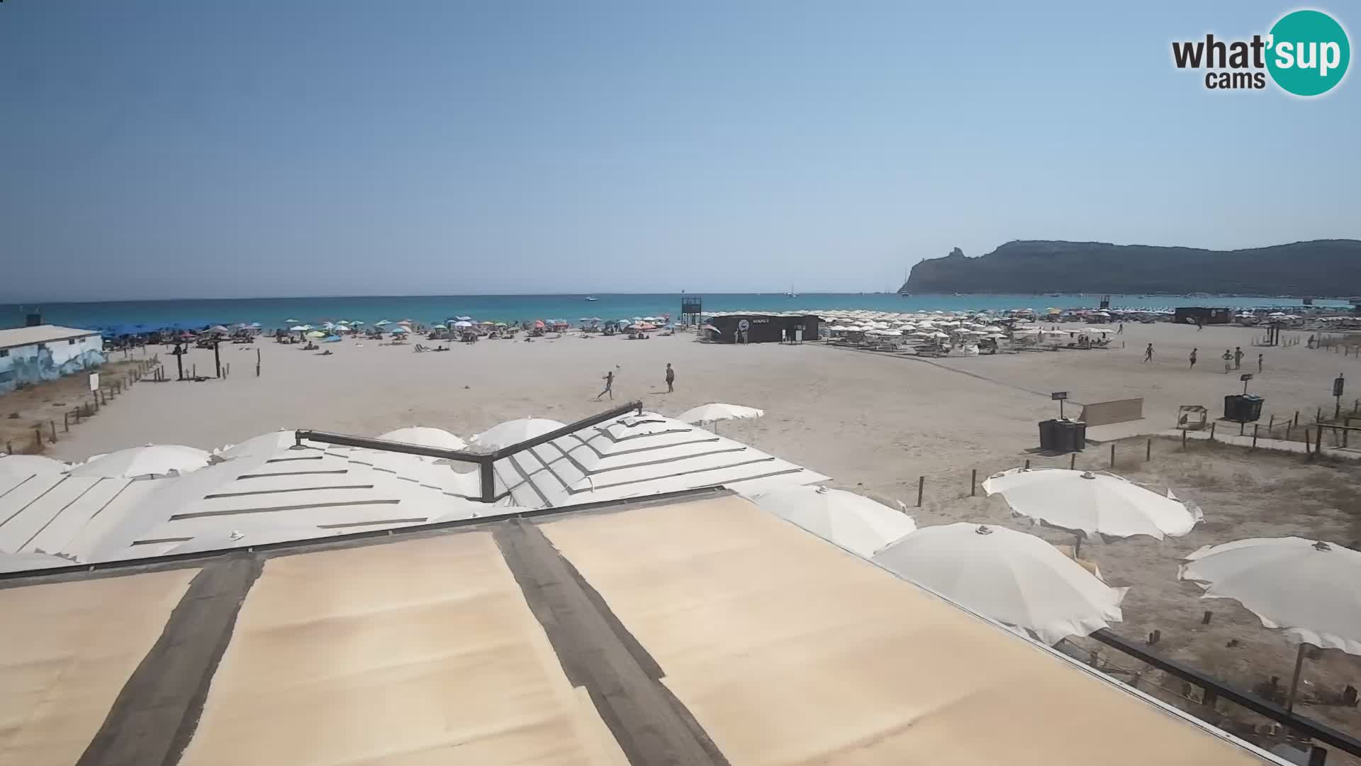 Poetto beach webcam | Cagliari | Sardinia