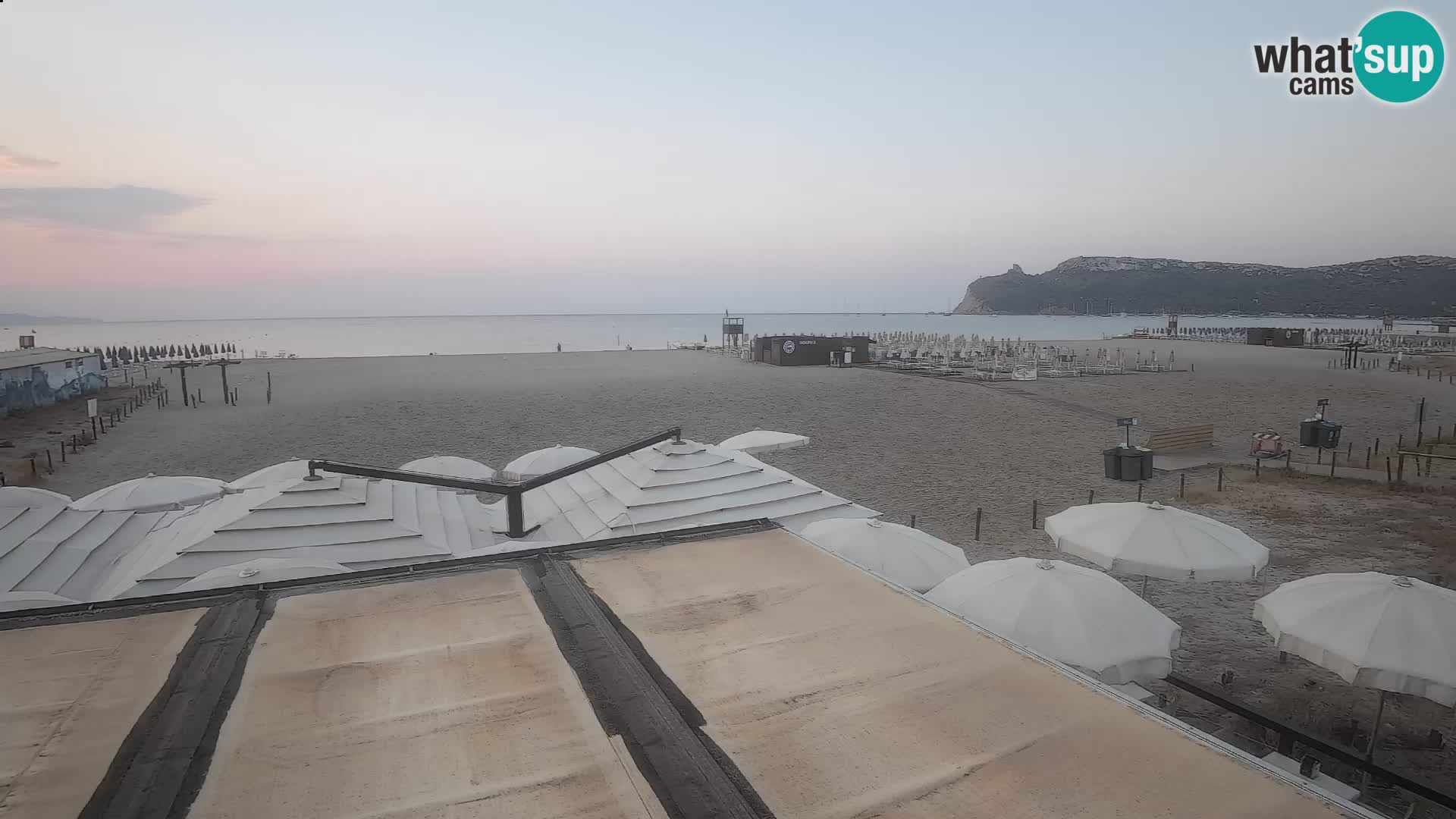 Poetto beach webcam | Cagliari | Sardinia