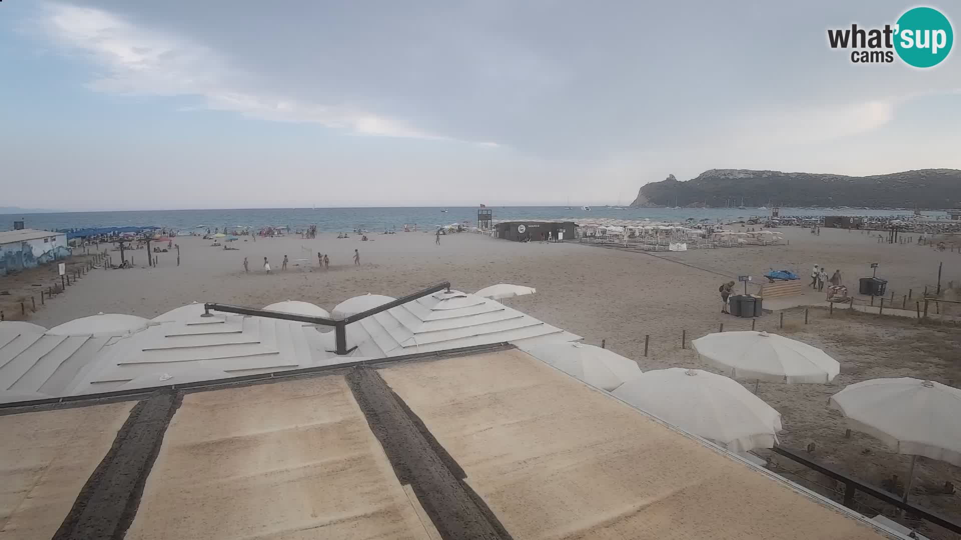 Poetto beach webcam | Cagliari | Sardinia