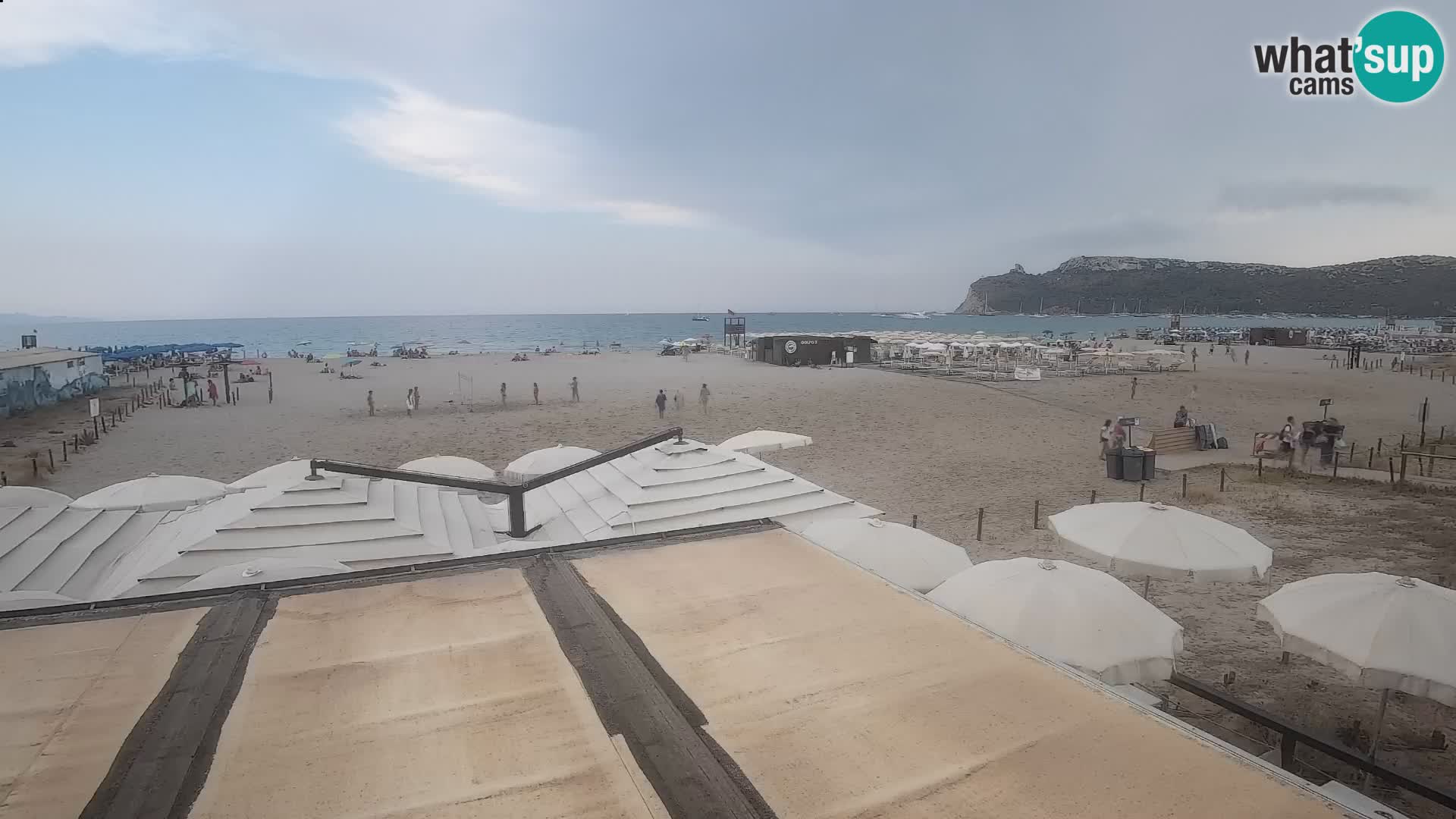 Poetto beach webcam | Cagliari | Sardinia