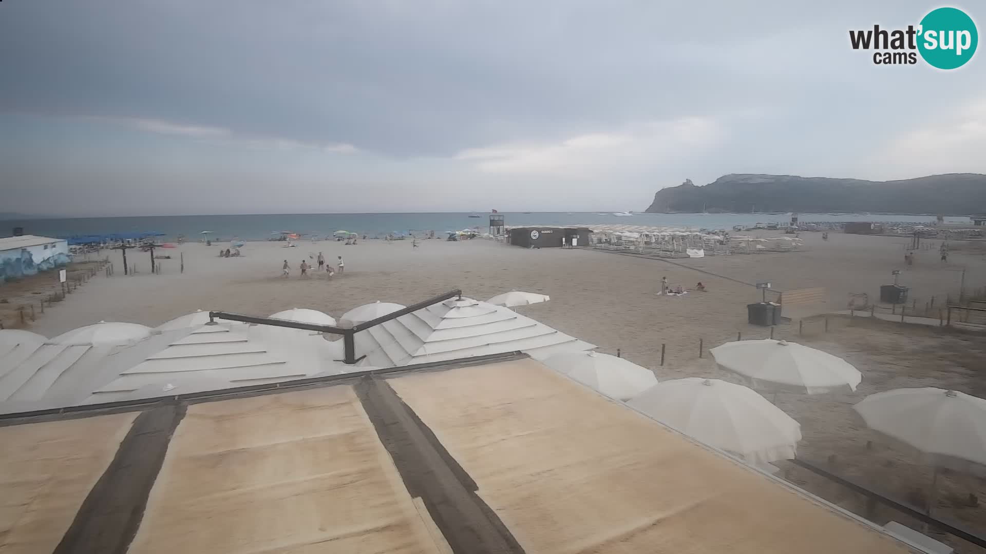 Poetto beach webcam | Cagliari | Sardinia