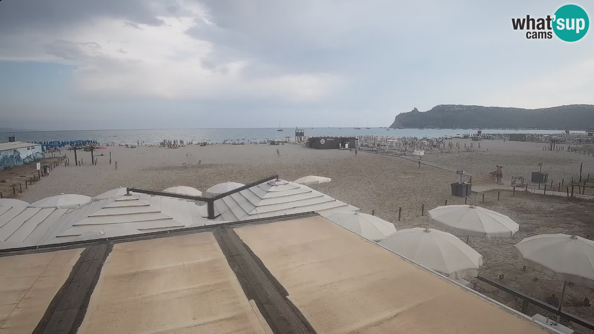 Poetto beach webcam | Cagliari | Sardinia