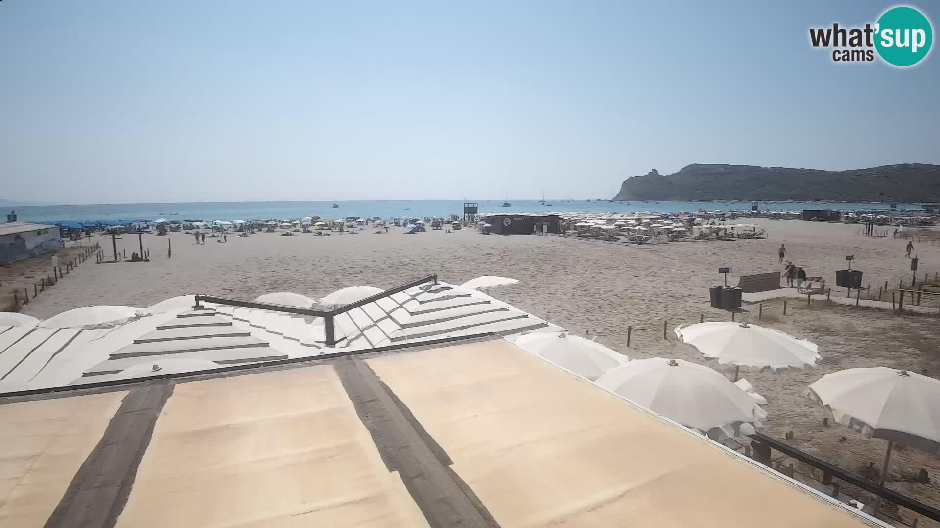 Poetto Strand Webcam | Cagliari | Sardinien