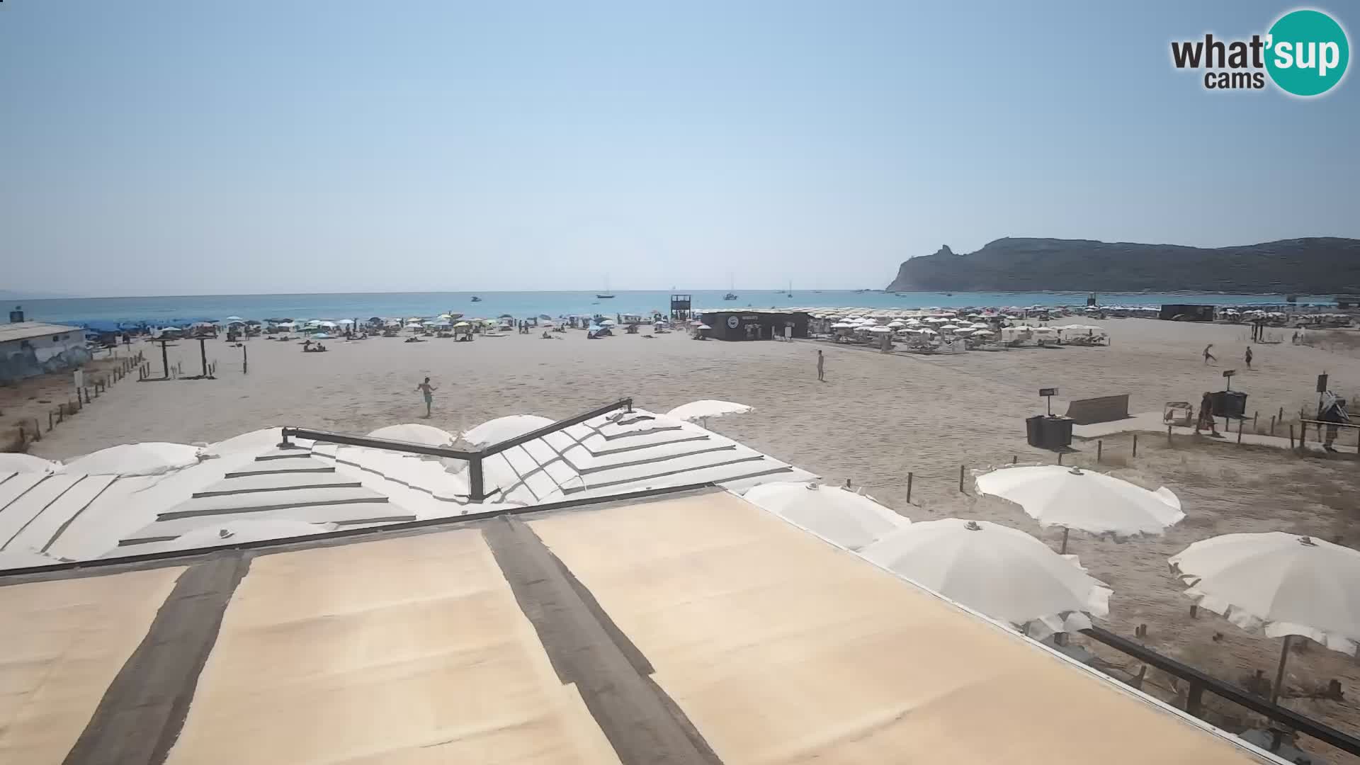 Poetto Strand Webcam | Cagliari | Sardinien