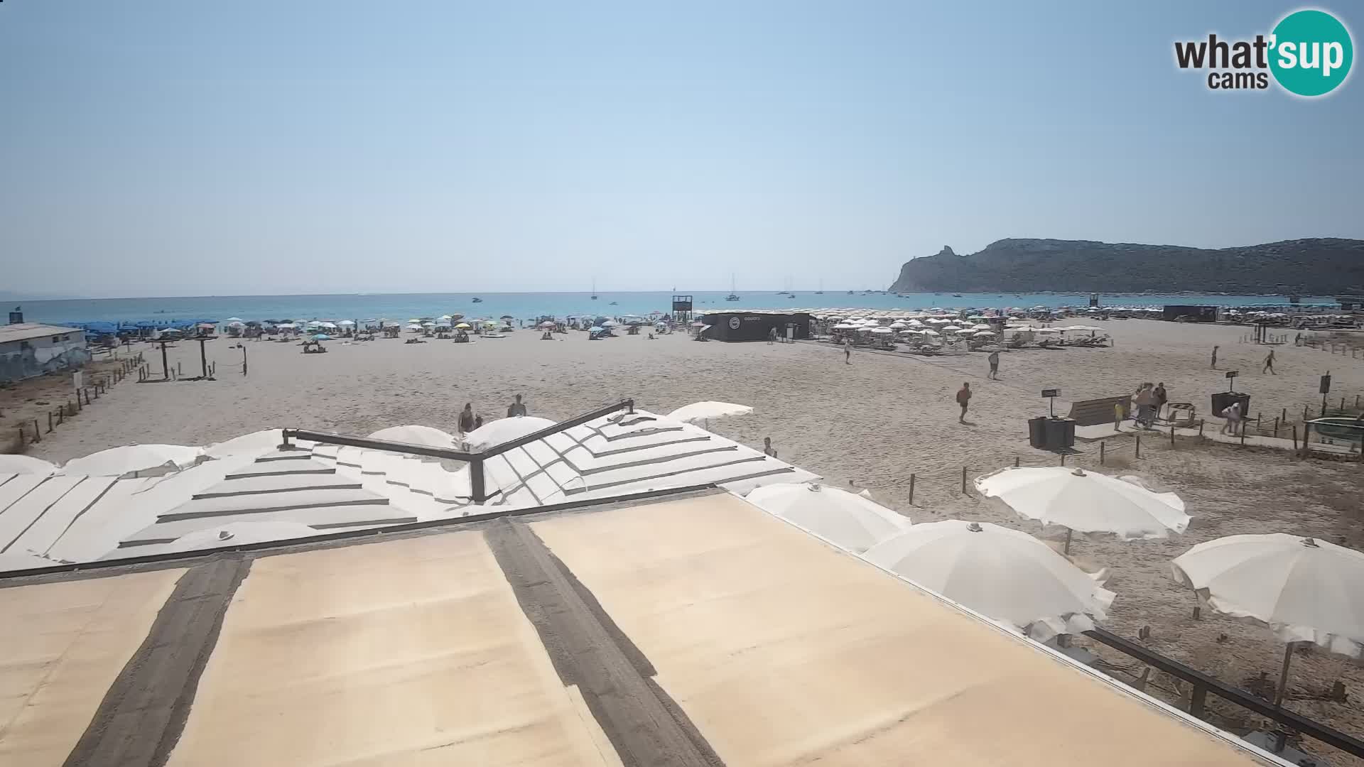 Poetto Strand Webcam | Cagliari | Sardinien