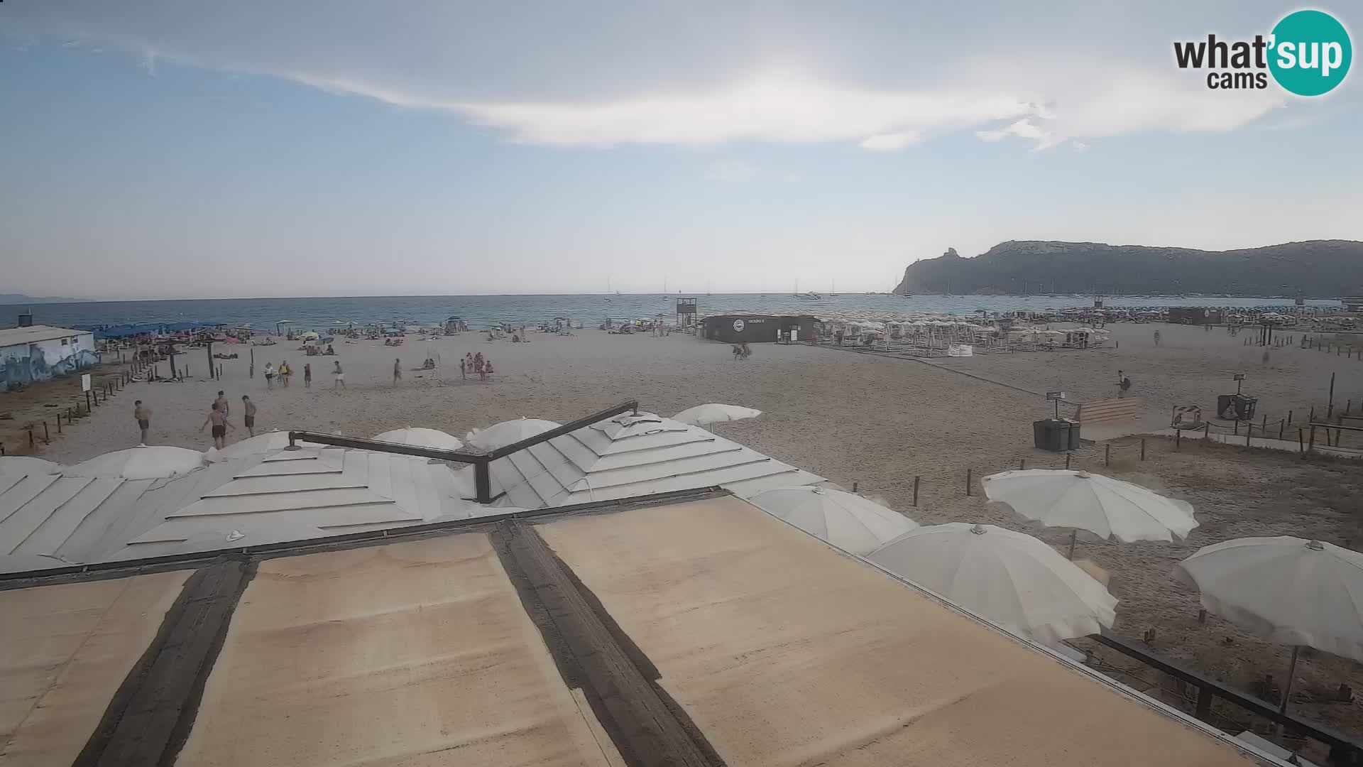 Webcam spiaggia del Poetto | Cagliari | Sardegna