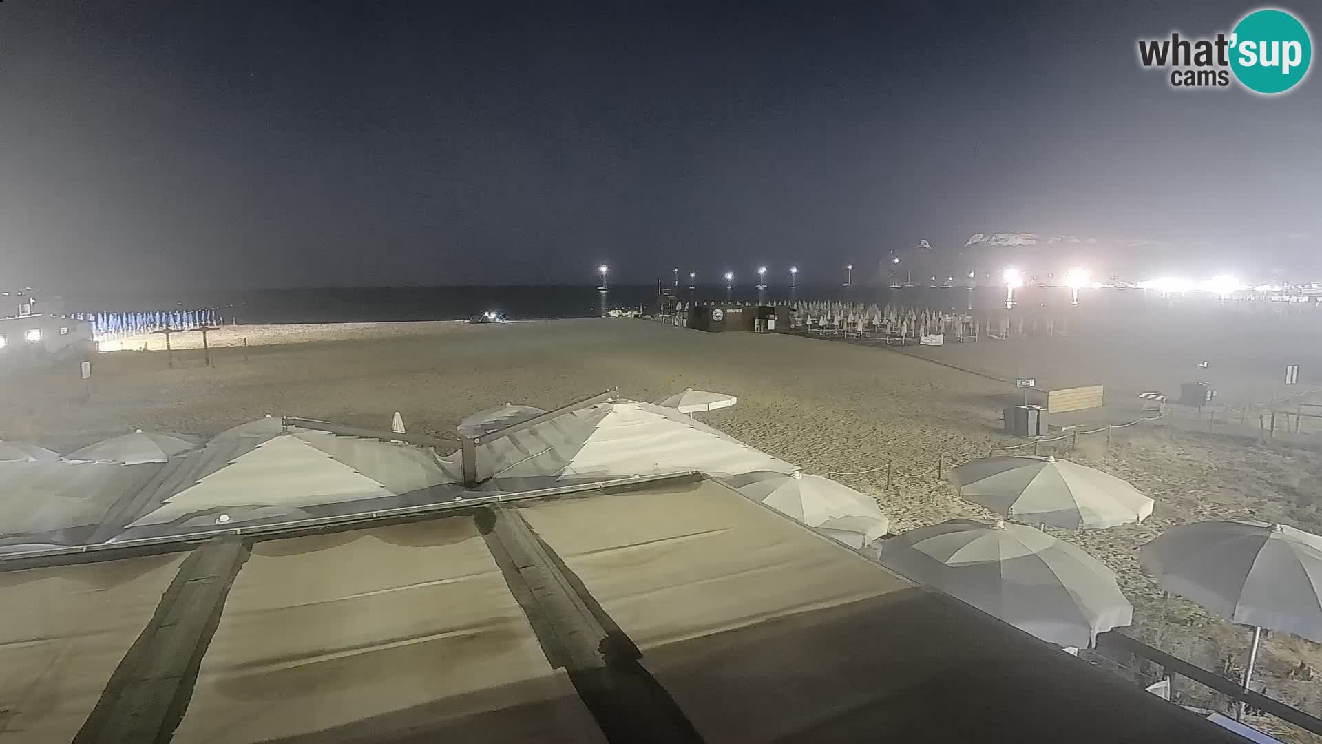 Webcam spiaggia del Poetto | Cagliari | Sardegna