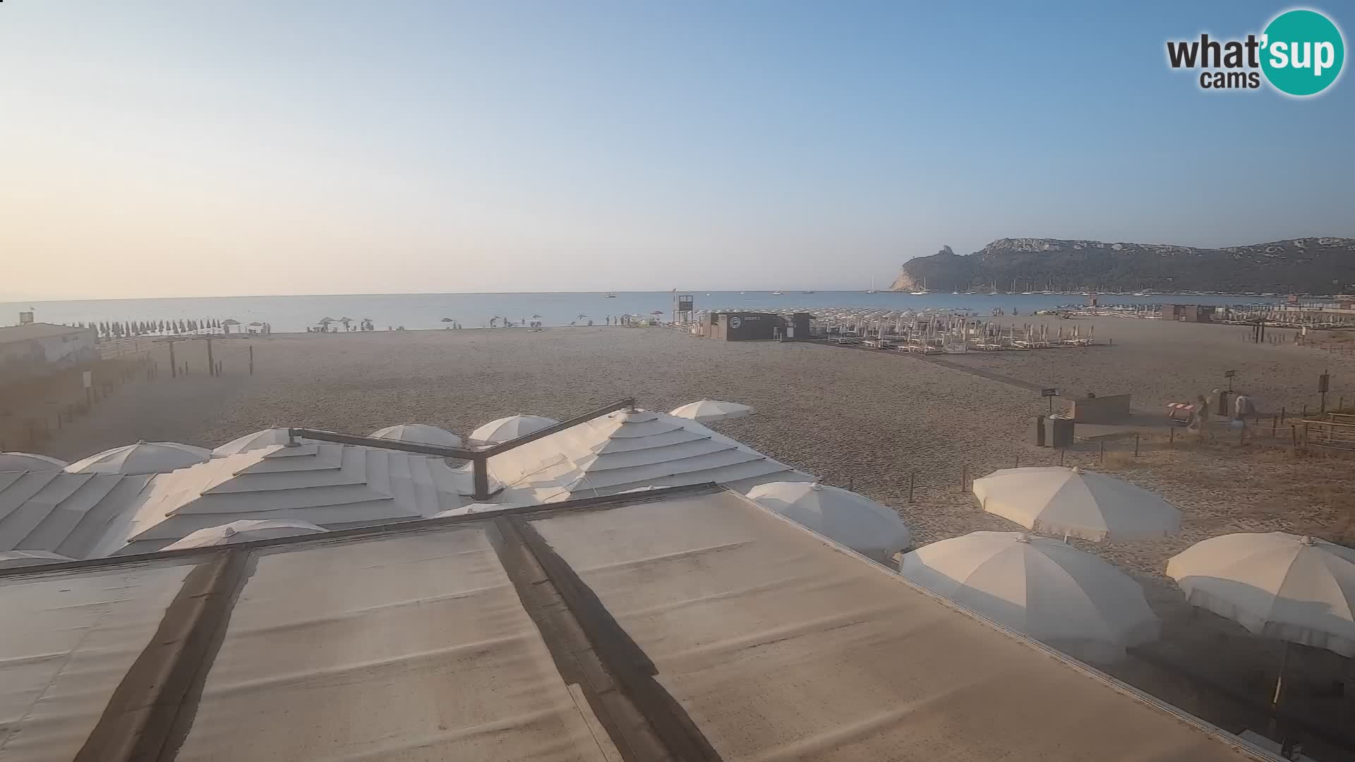 Webcam spiaggia del Poetto | Cagliari | Sardegna