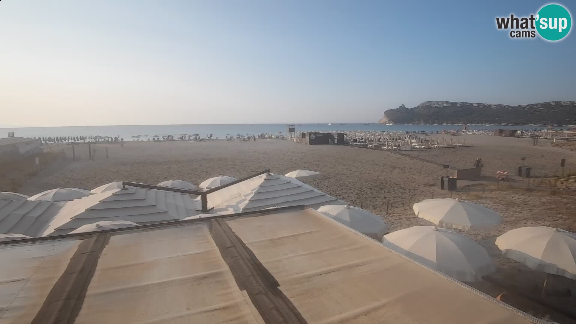 Webcam spiaggia del Poetto | Cagliari | Sardegna