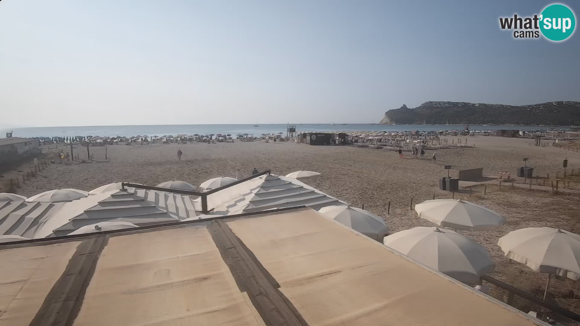Webcam spiaggia del Poetto | Cagliari | Sardegna