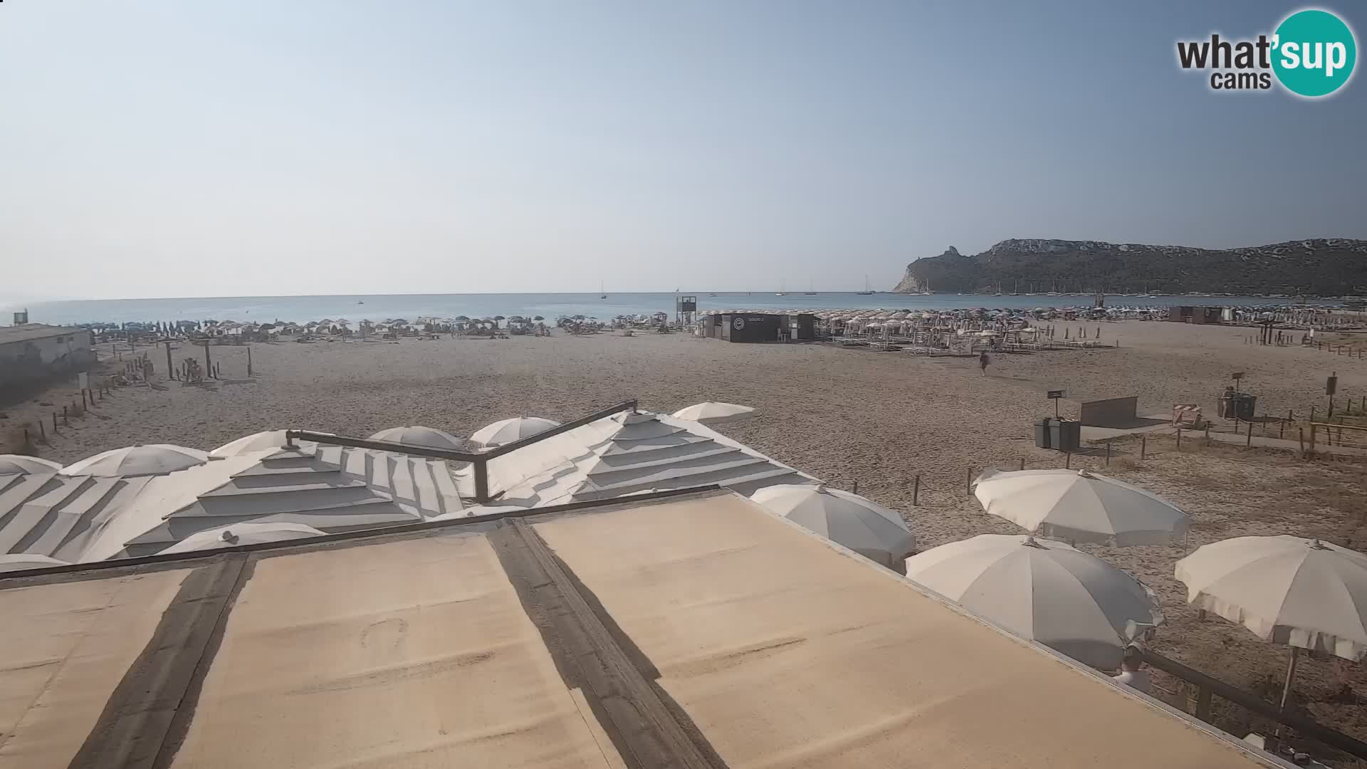 Poetto Strand Webcam | Cagliari | Sardinien
