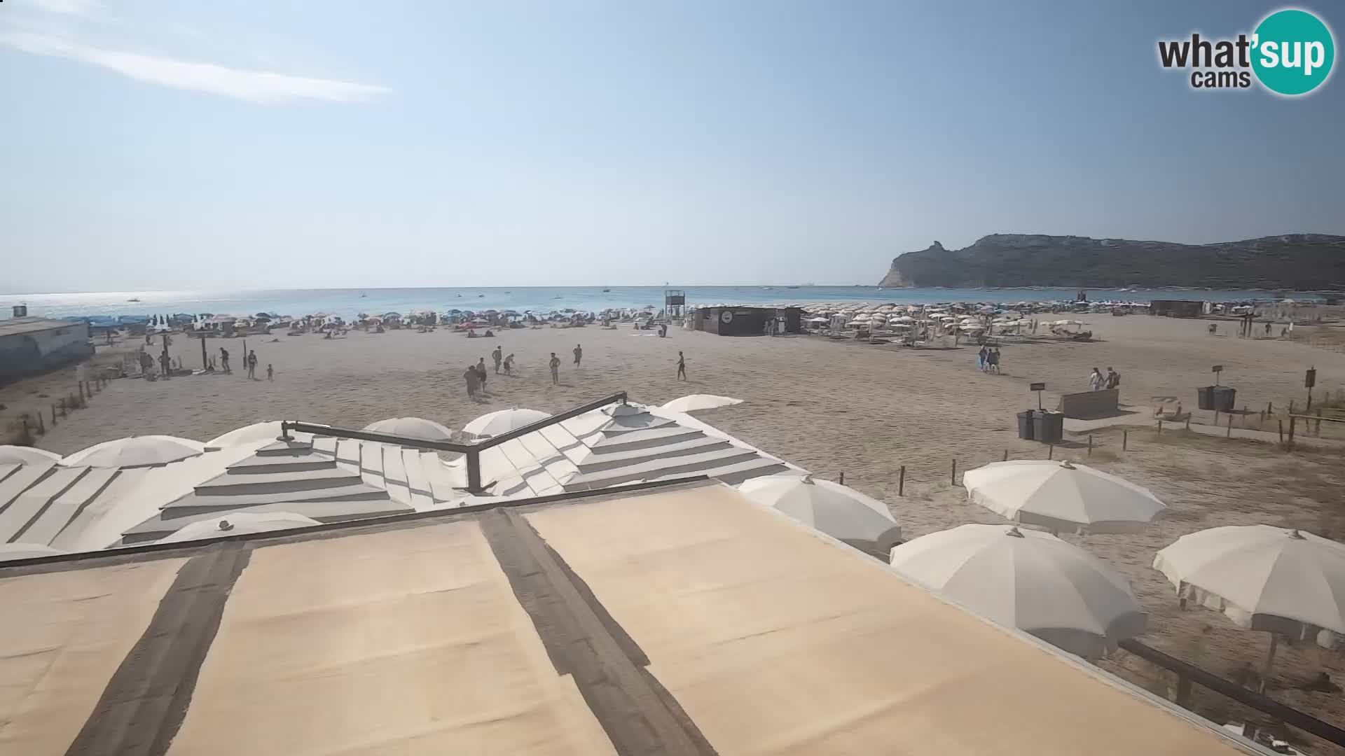 Webcam plage de Poetto | Cagliari | Sardaigne