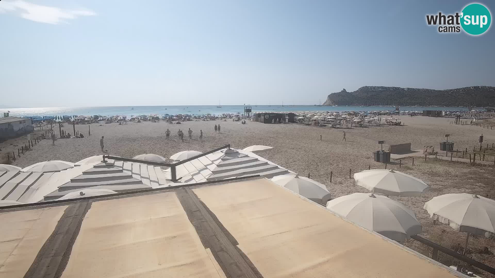 Webcam plage de Poetto | Cagliari | Sardaigne