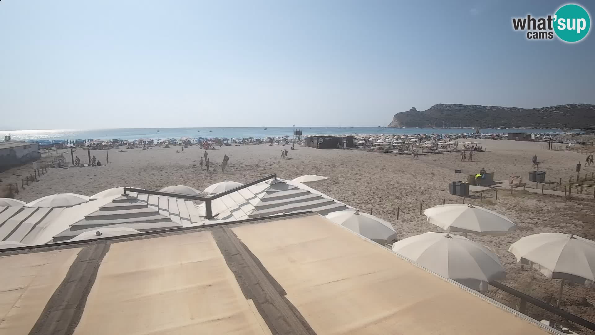 Poetto beach webcam | Cagliari | Sardinia