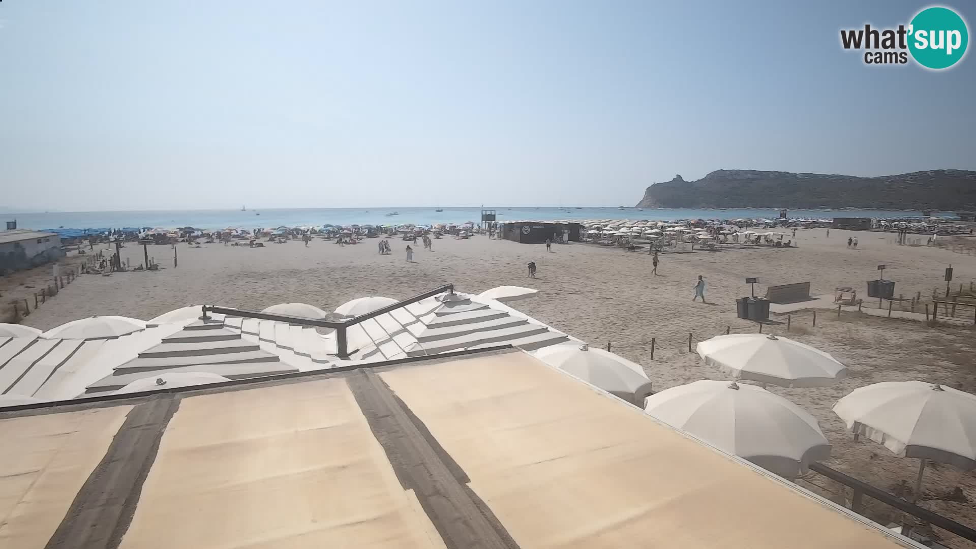 Poetto Strand Webcam | Cagliari | Sardinien
